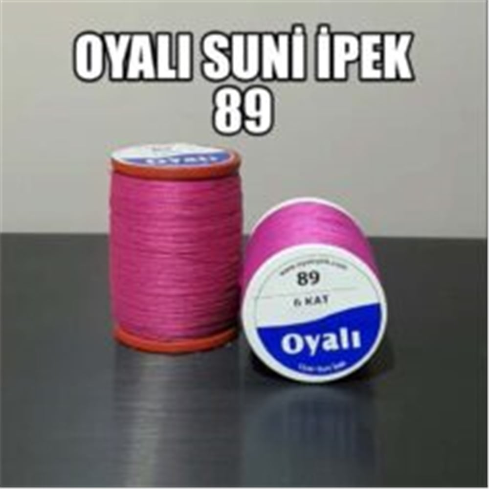 Oyalı Suni İpek İp 50gr Oİ-089