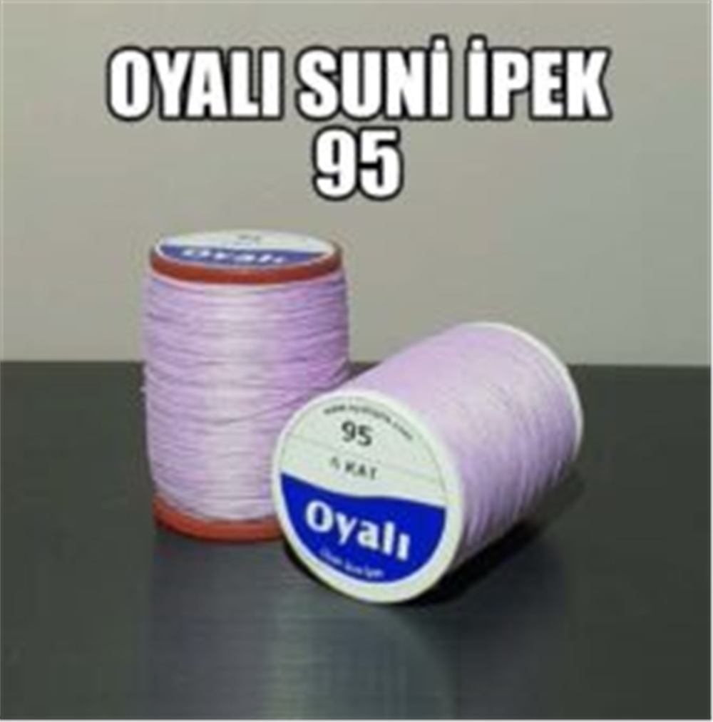 Oyalı Suni İpek İp 50gr Oİ-095
