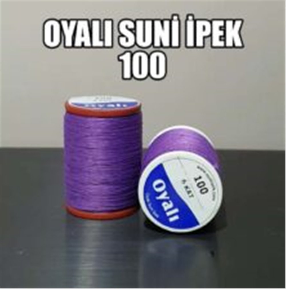 Oyalı Suni İpek İp 50gr Oİ-100