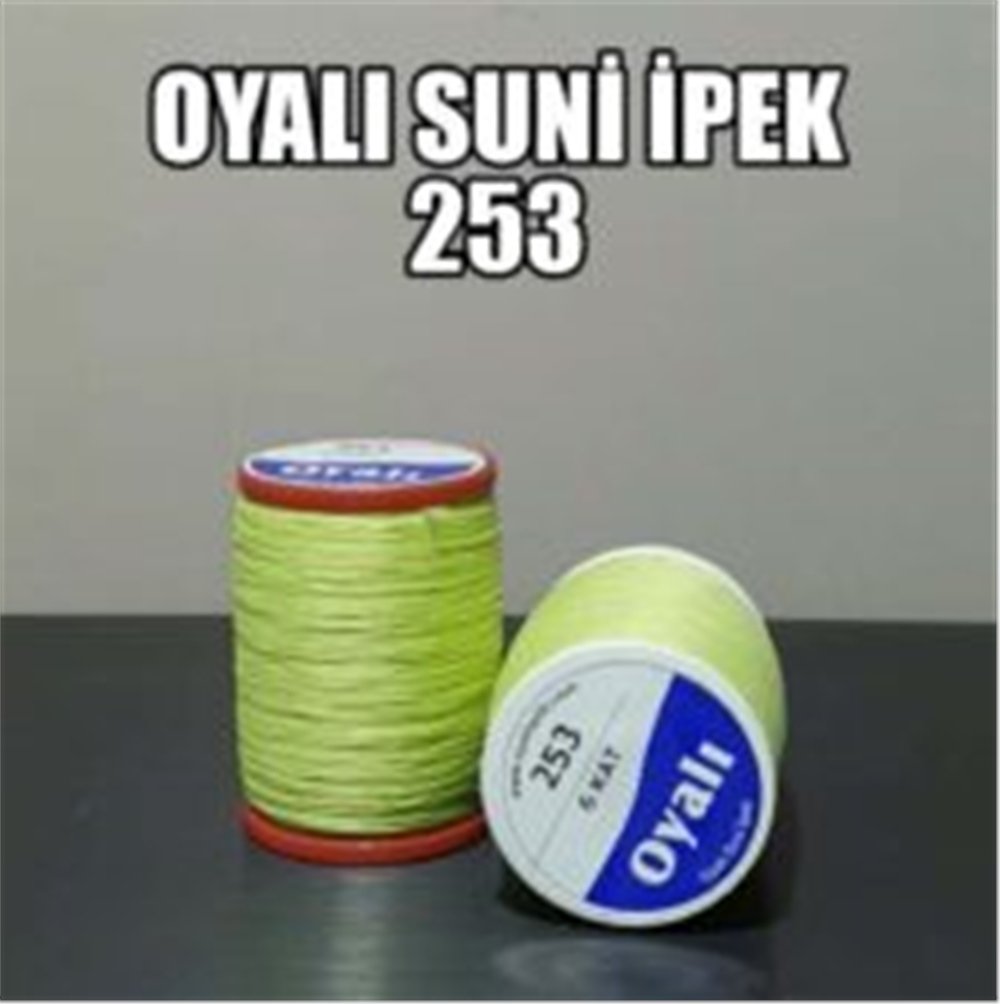 Oyalı Suni İpek İp 50gr Oİ-253