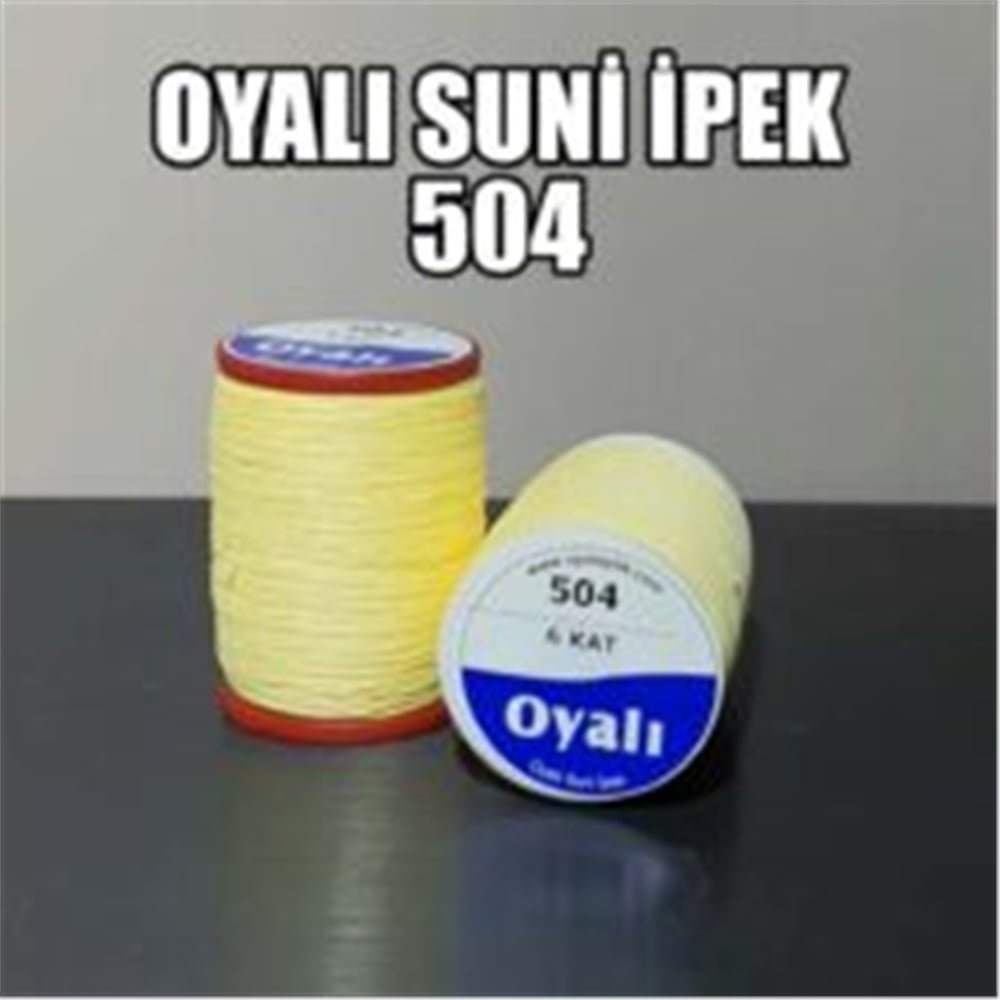 Oyalı Suni İpek İp 50gr Oİ-504