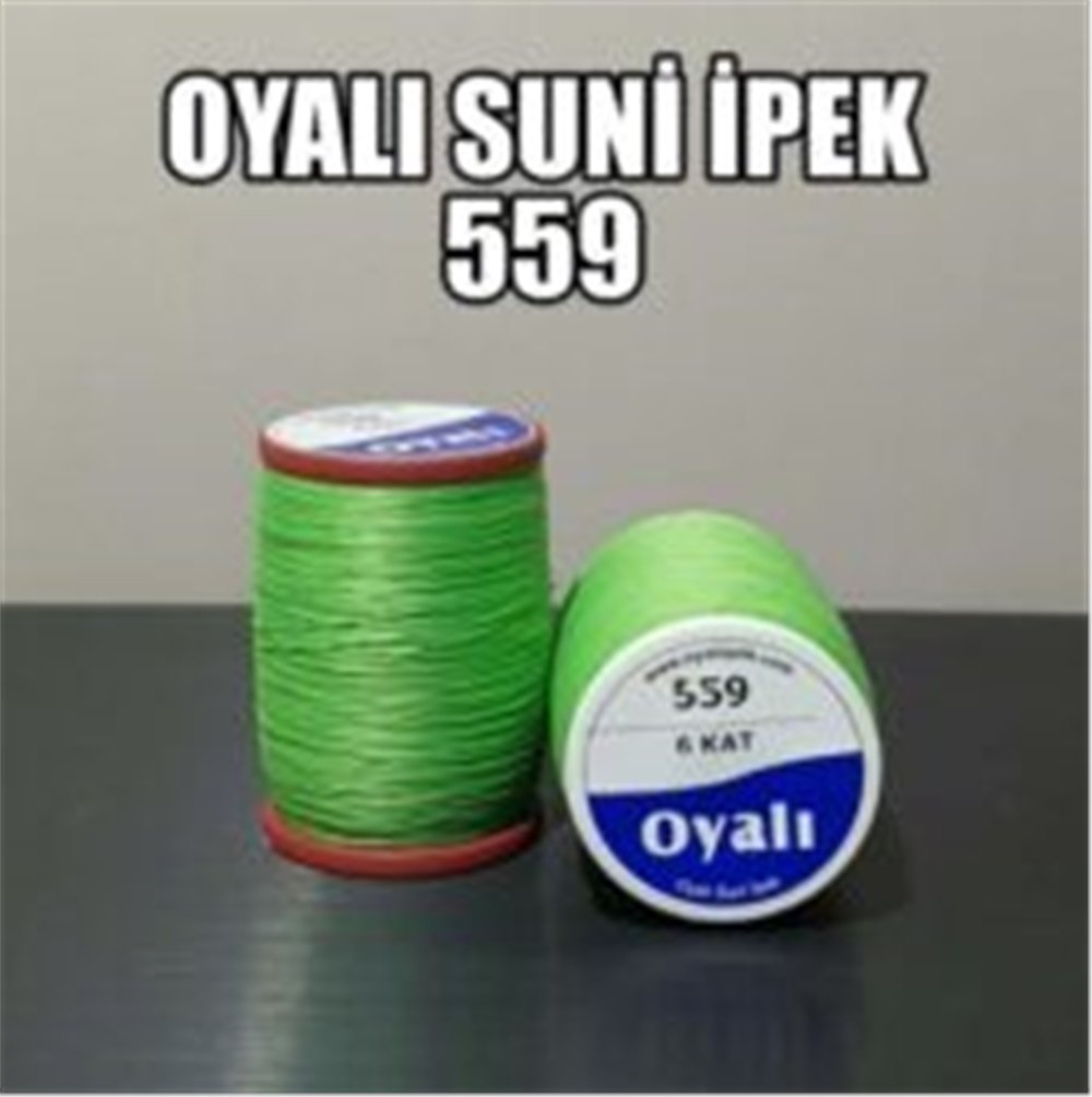 Oyalı Suni İpek İp 50gr Oİ-559
