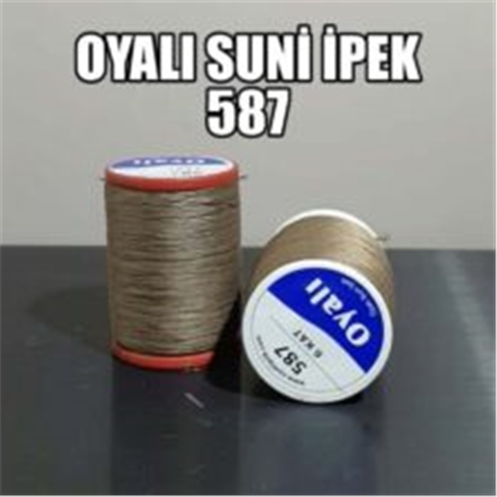 Oyalı Suni İpek İp 50gr Oİ-587