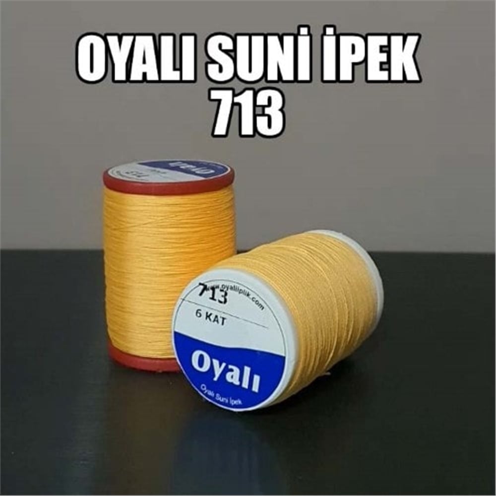 Oyalı Suni İpek İp 50gr Oİ-713