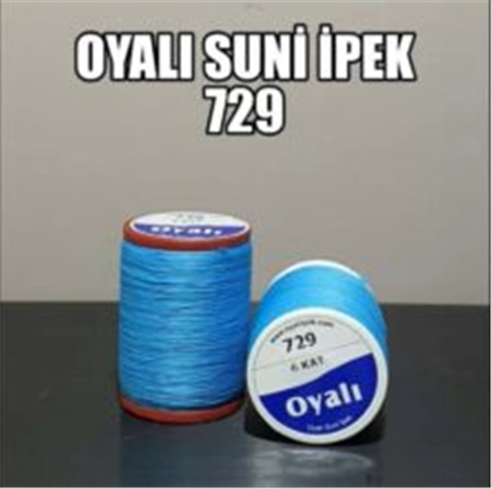 Oyalı Suni İpek İp 50gr Oİ-729