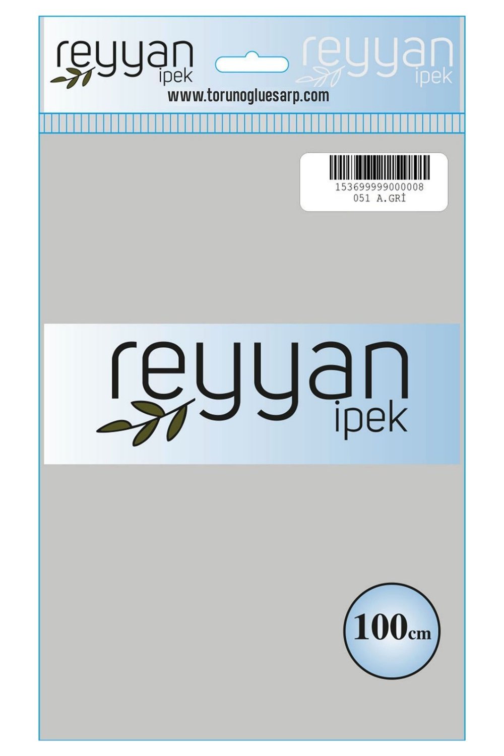 Reyyan İpek Düz yazma (A.gri) RD-051