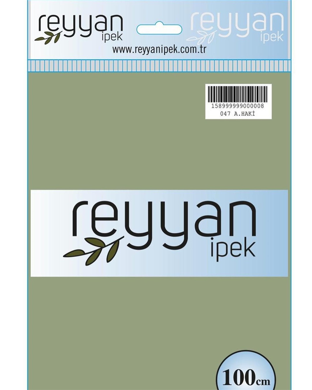 Reyyan İpek Düz yazma (a. haki) RD-047