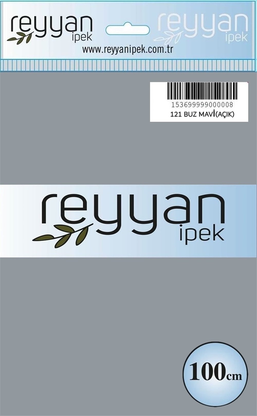 Reyyan İpek Düz yazma (buz mavi açık) RD-121