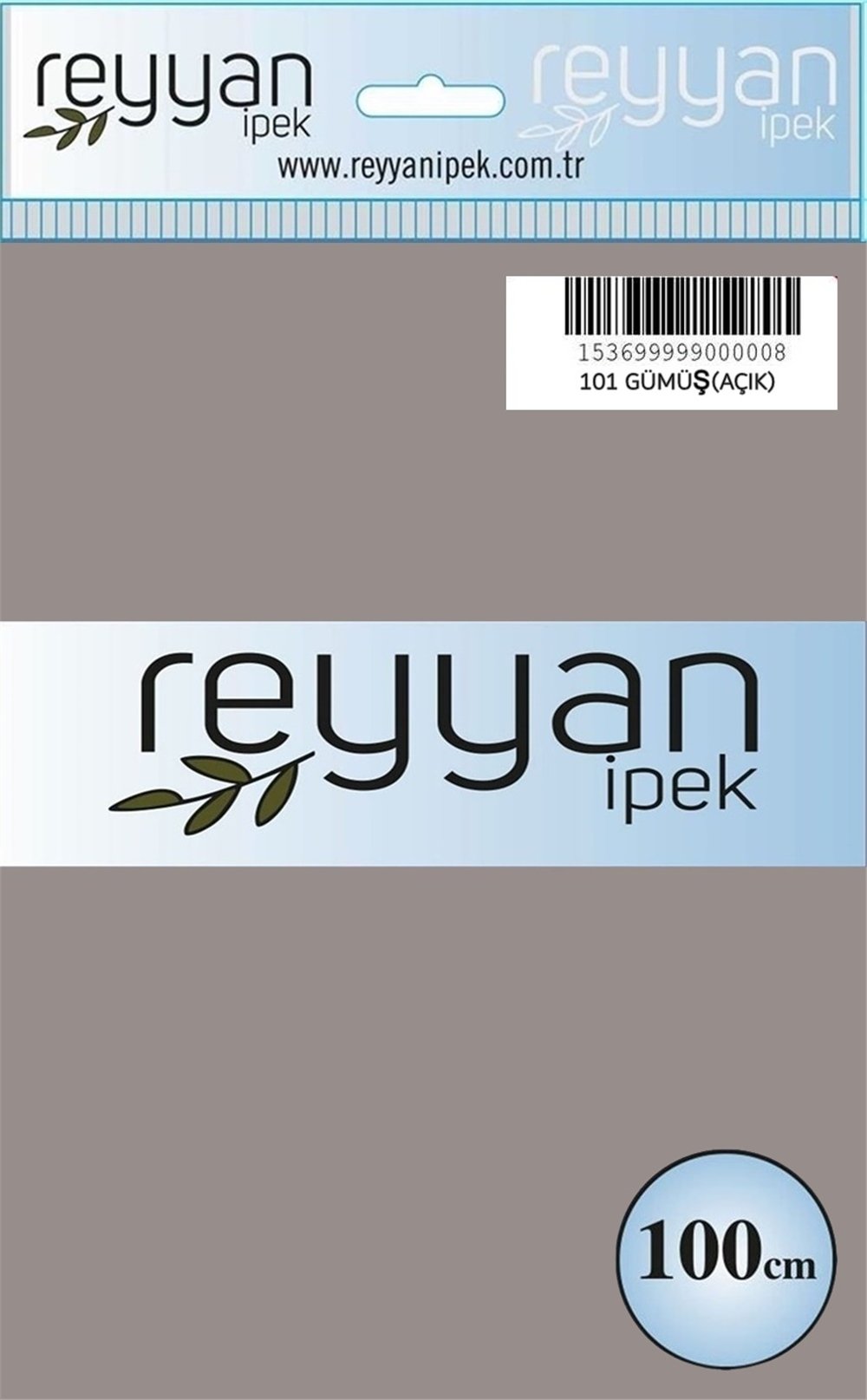 Reyyan İpek Düz yazma (gümüş açık) RD-101