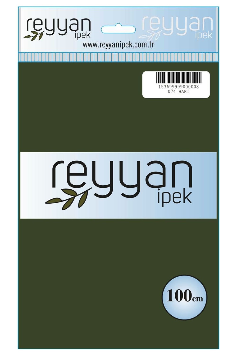 Reyyan İpek Düz yazma (haki) RD-074