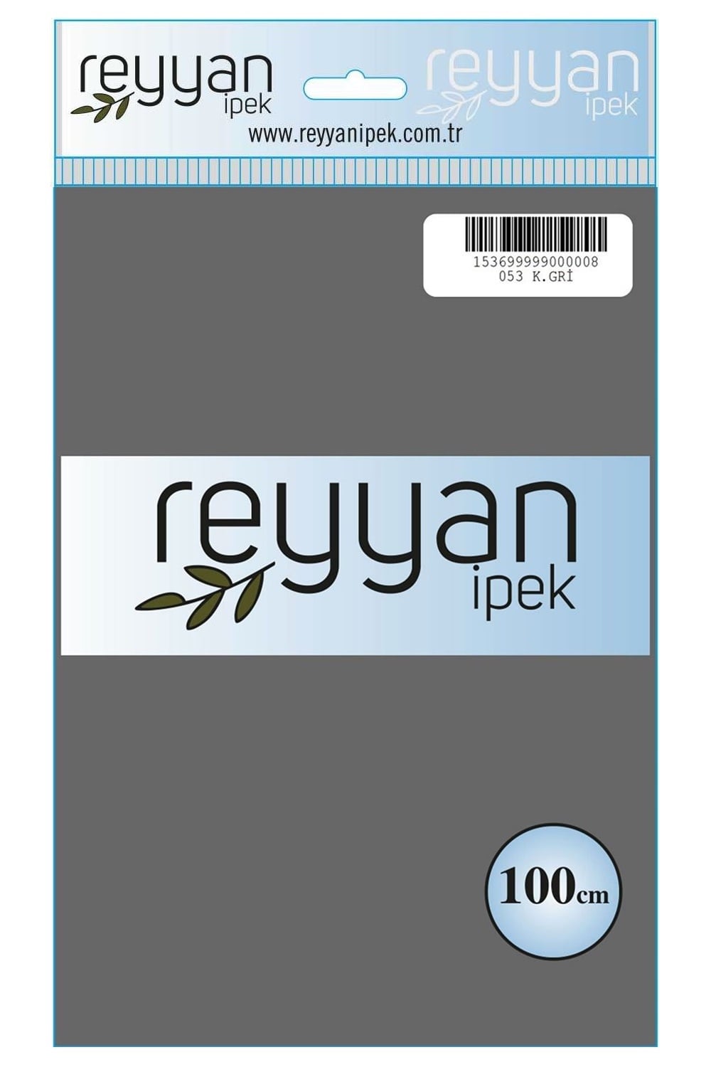 Reyyan İpek Düz yazma (K.gri) RD-053