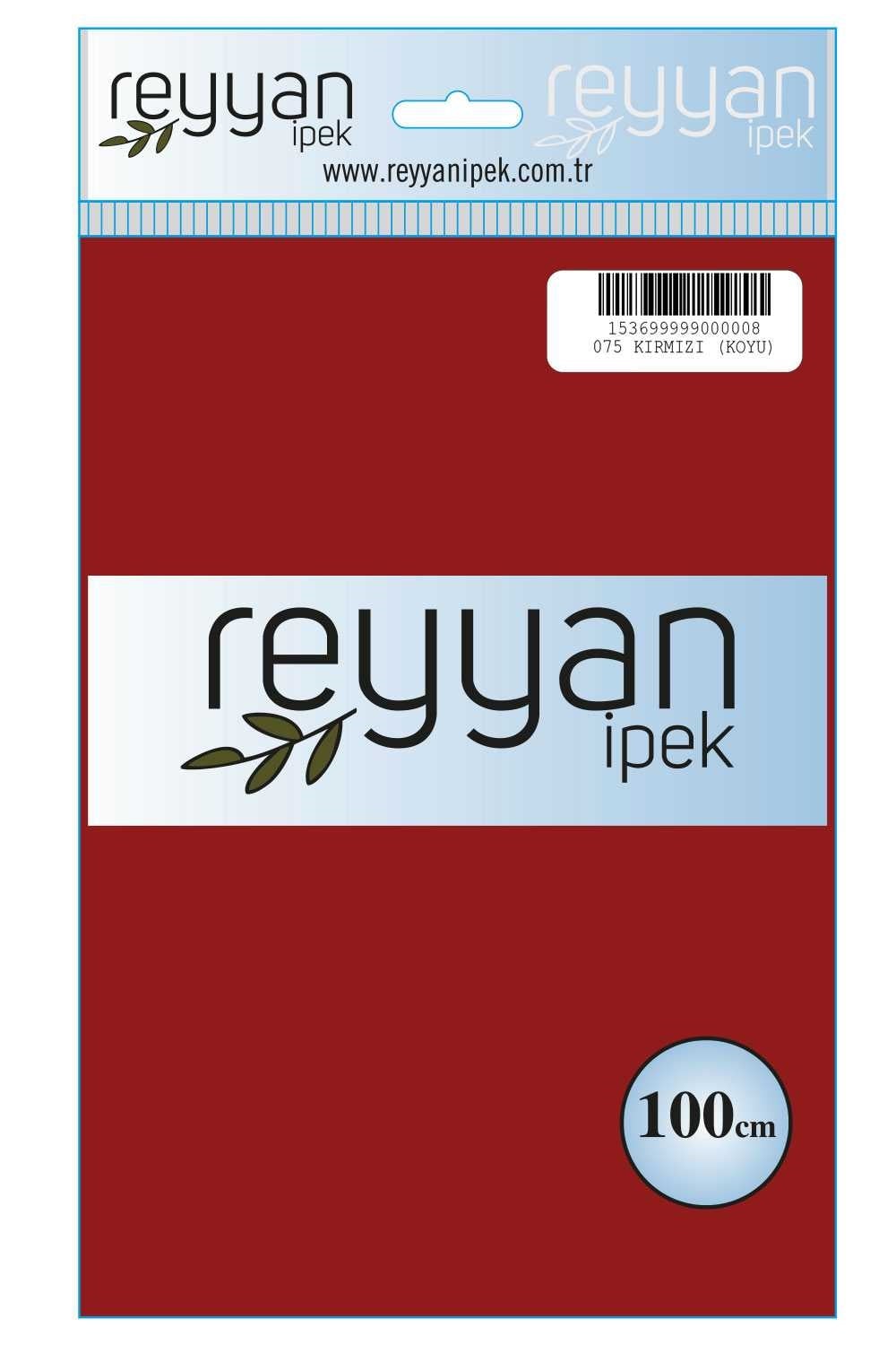 Reyyan İpek Düz yazma (K.Kırmızı) RD-075