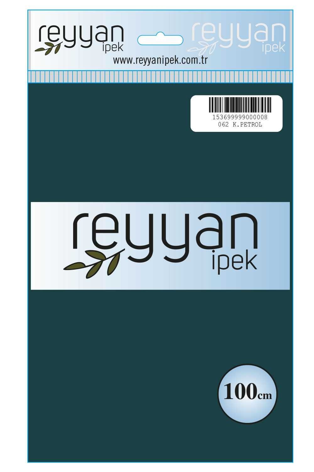 Reyyan İpek Düz yazma (K.petrol) RD-062
