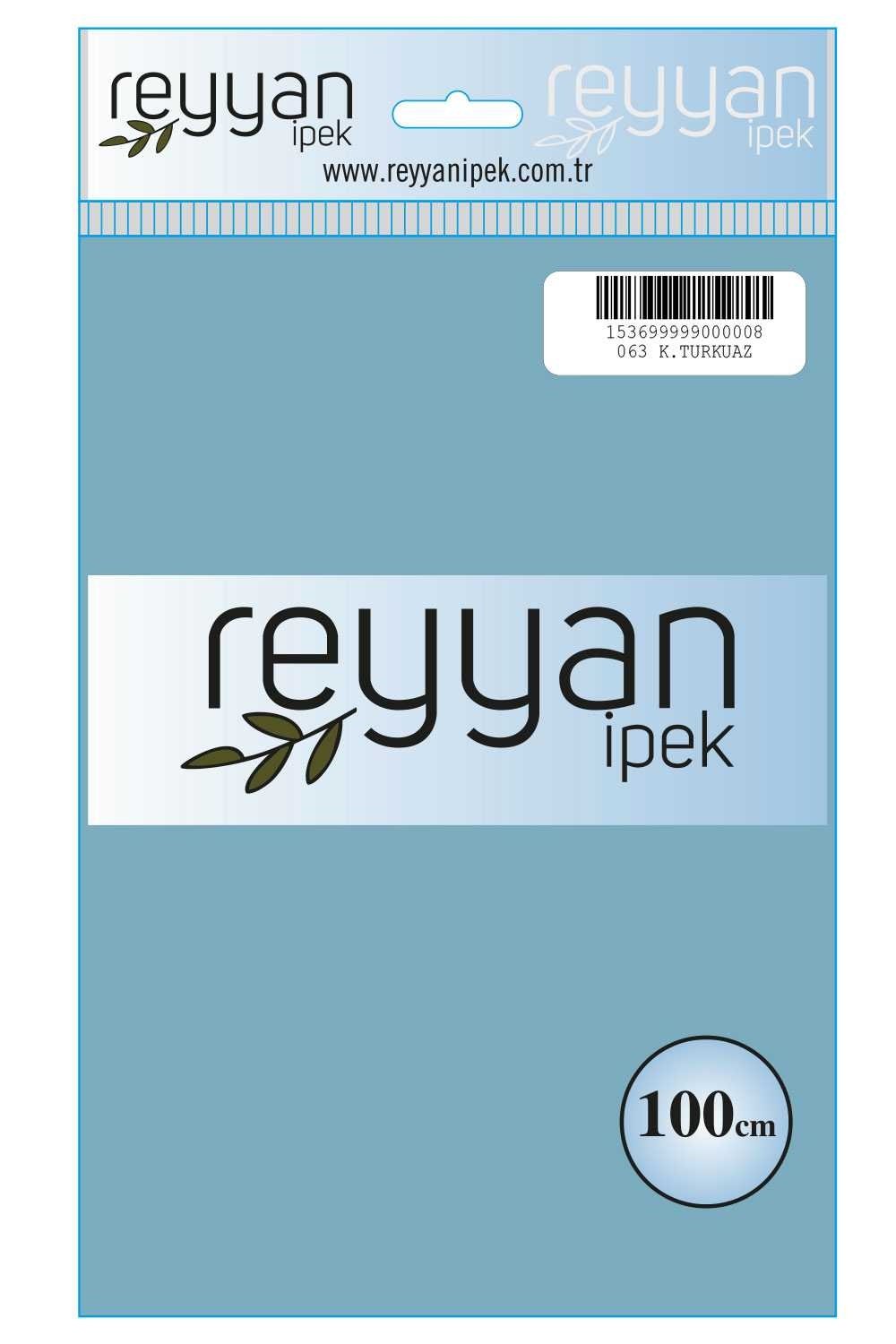 Reyyan İpek Düz yazma (K.turkuaz) RD-063