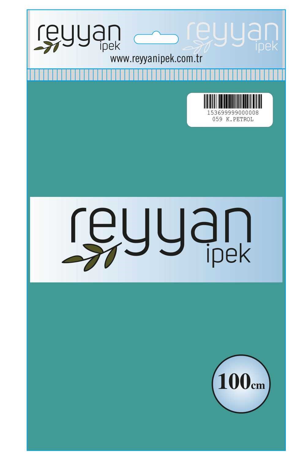 Reyyan İpek Düz yazma (K. petrol) RD-059