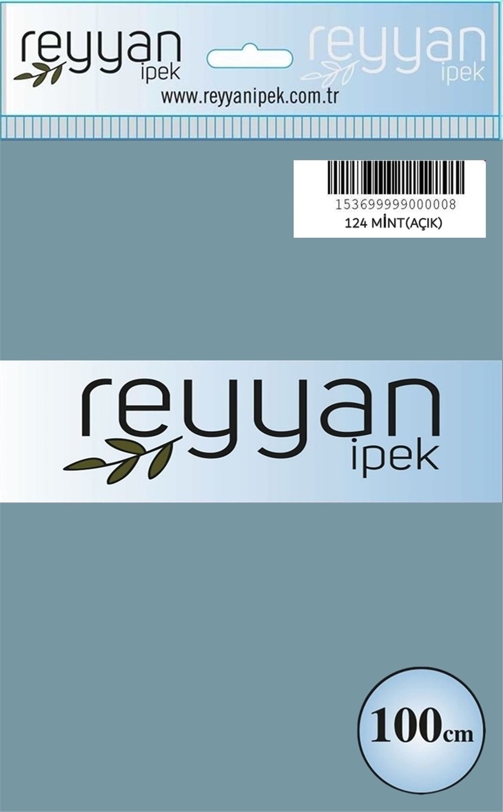 Reyyan İpek Düz yazma (mint açık) RD-124