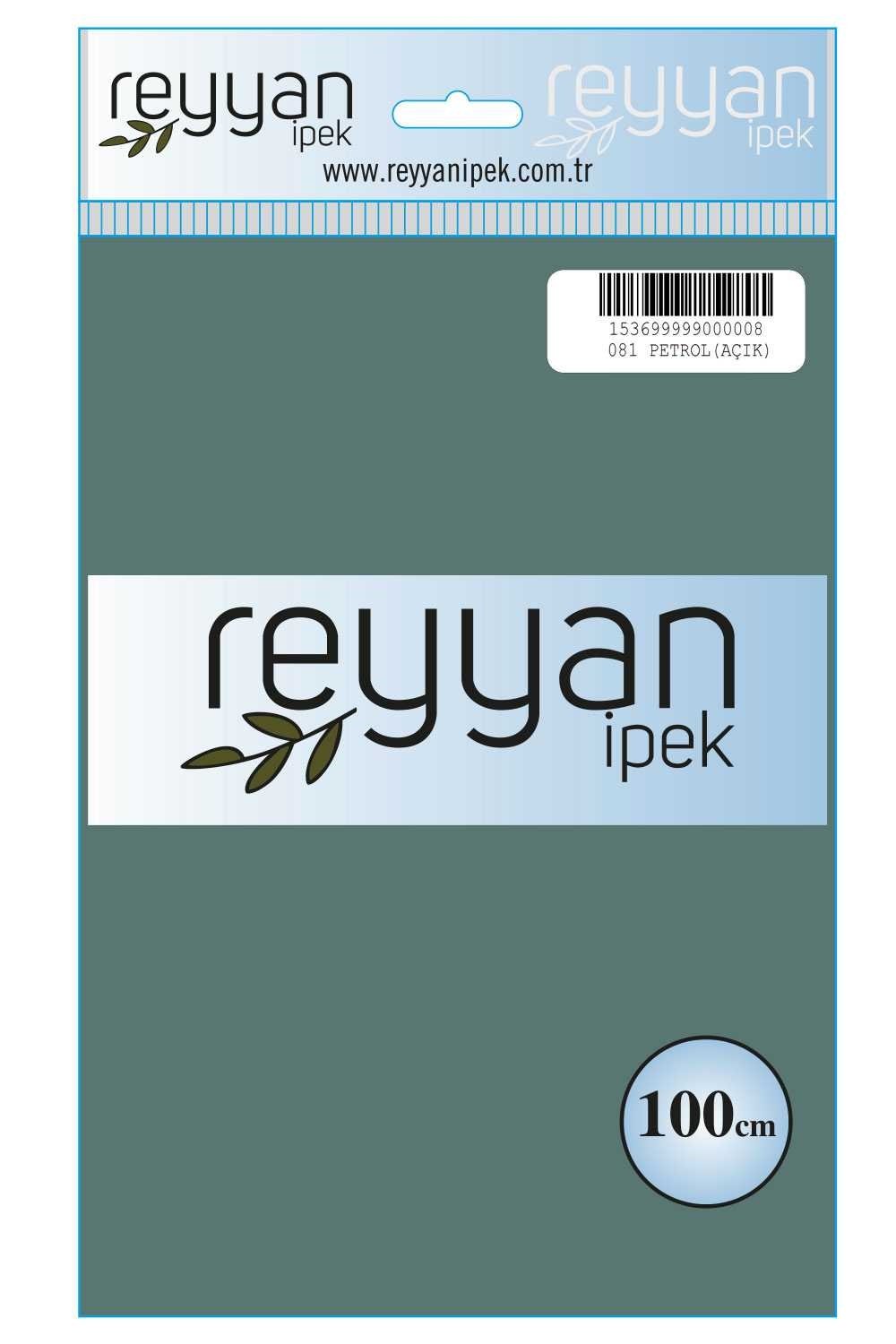 Reyyan İpek Düz yazma (petrol açık) RD-081