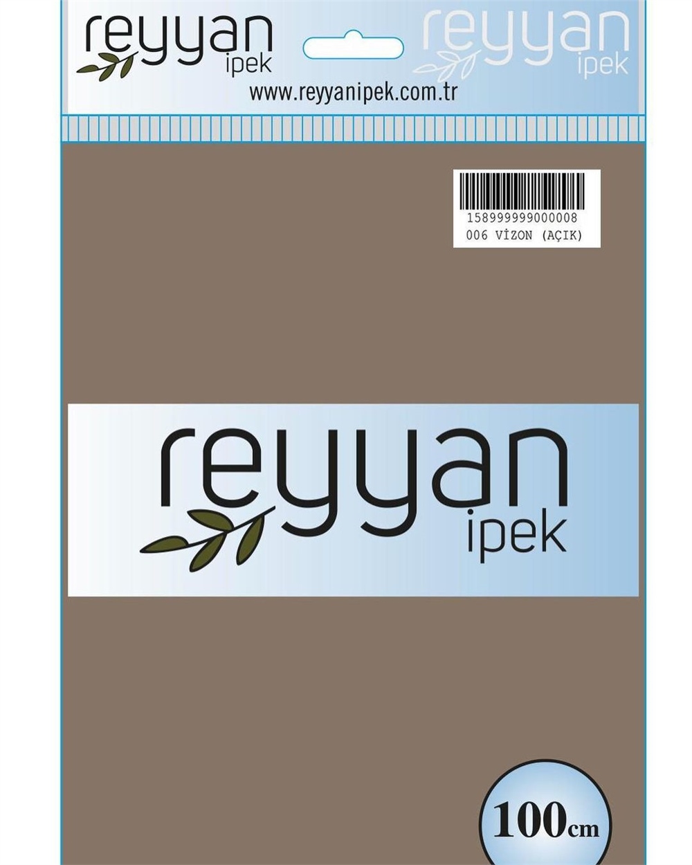 Reyyan İpek Düz yazma (vizon açık) RD-006