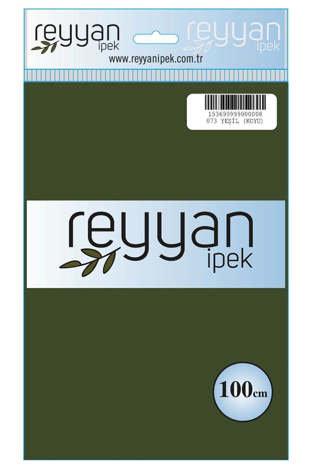 Reyyan İpek Düz yazma (yeşil koyu) RD-073