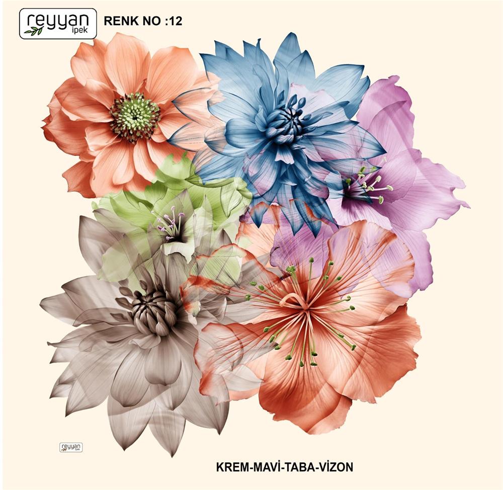 Reyyan İpek Yazma R13910-12