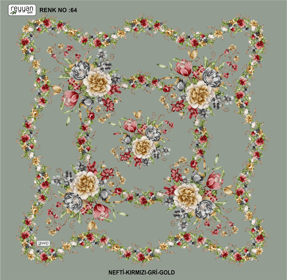Reyyan İpek Yazma R374-20