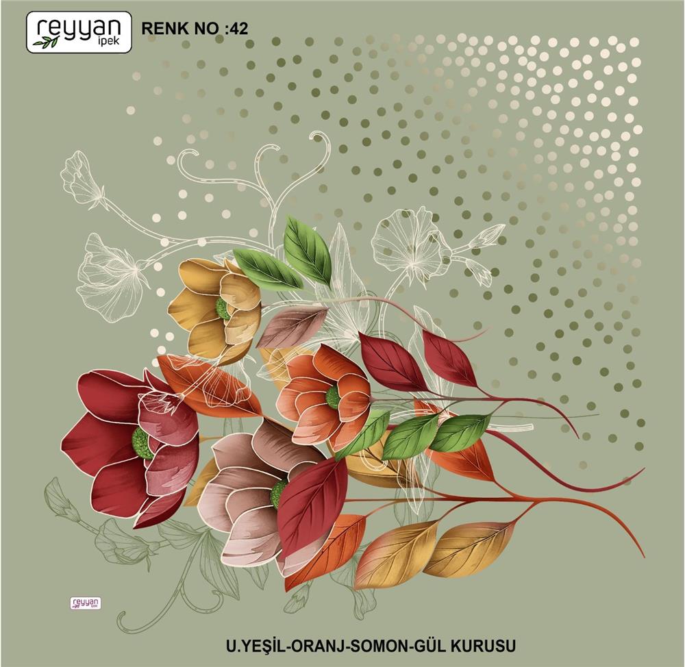 Reyyan İpek Yazma RY316-22