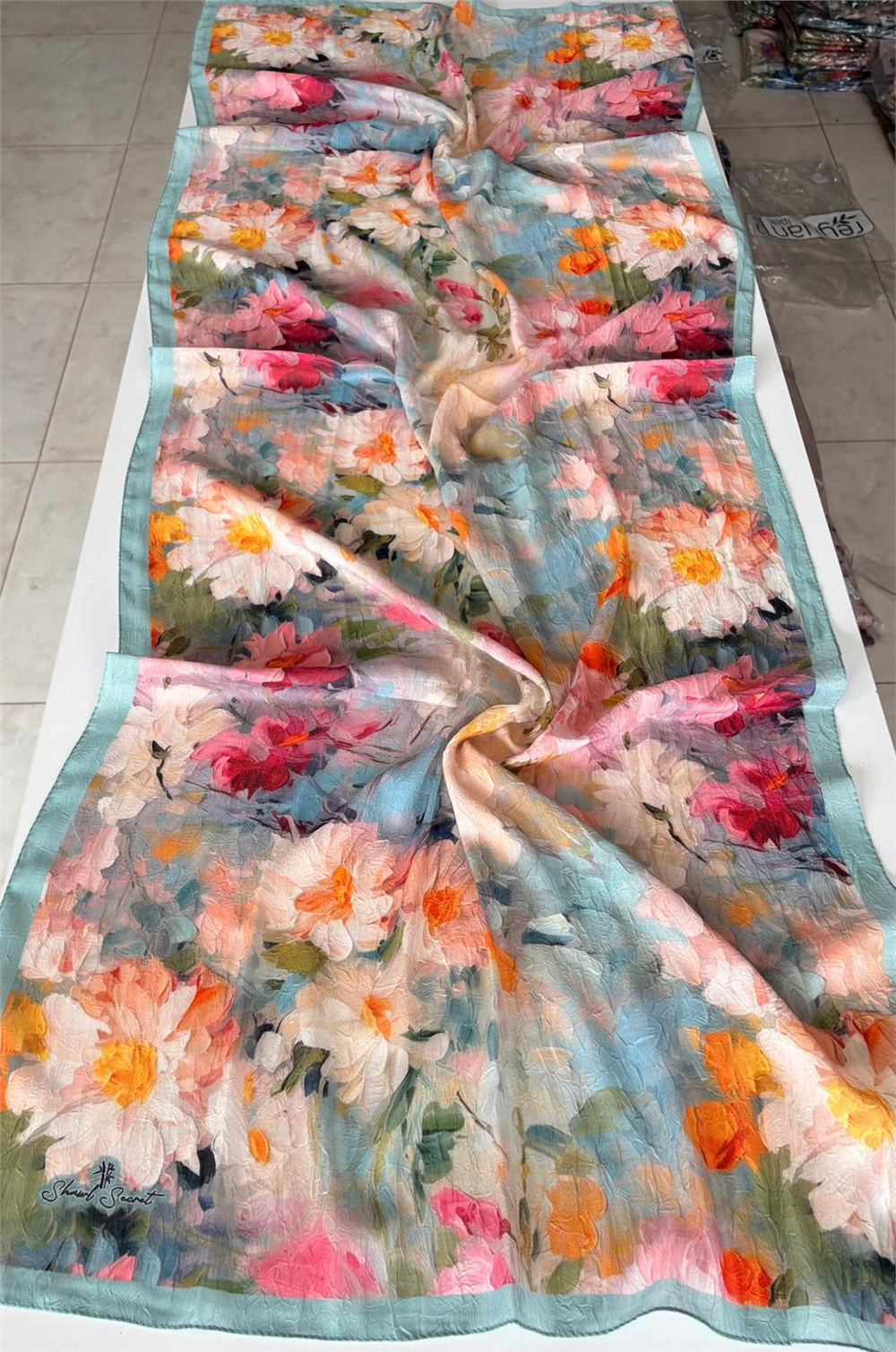 Shawl Secret Bambu Crus Şal
