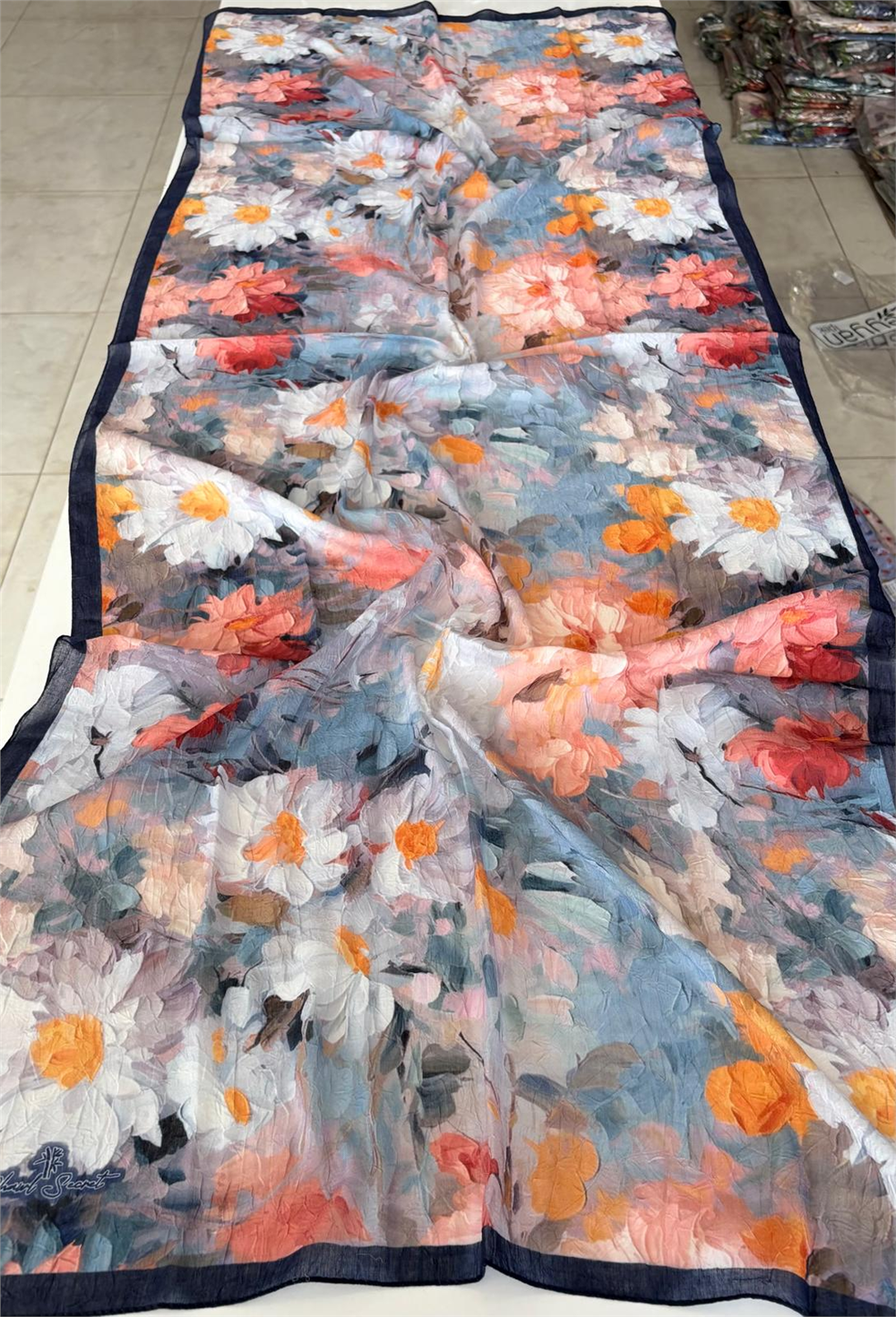 Shawl Secret Bambu Crus Şal
