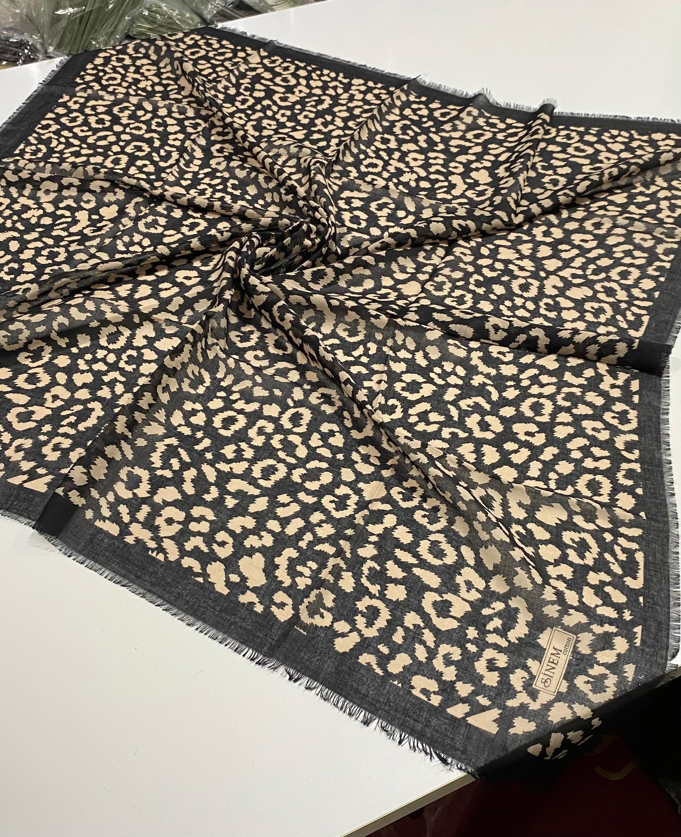 Sinem Karışık Mix 12'li Çekme Koton Eşarp