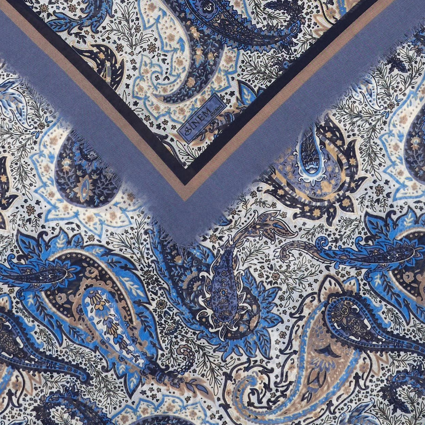 Sinem Karışık Mix 12'li Çekme Koton Eşarp