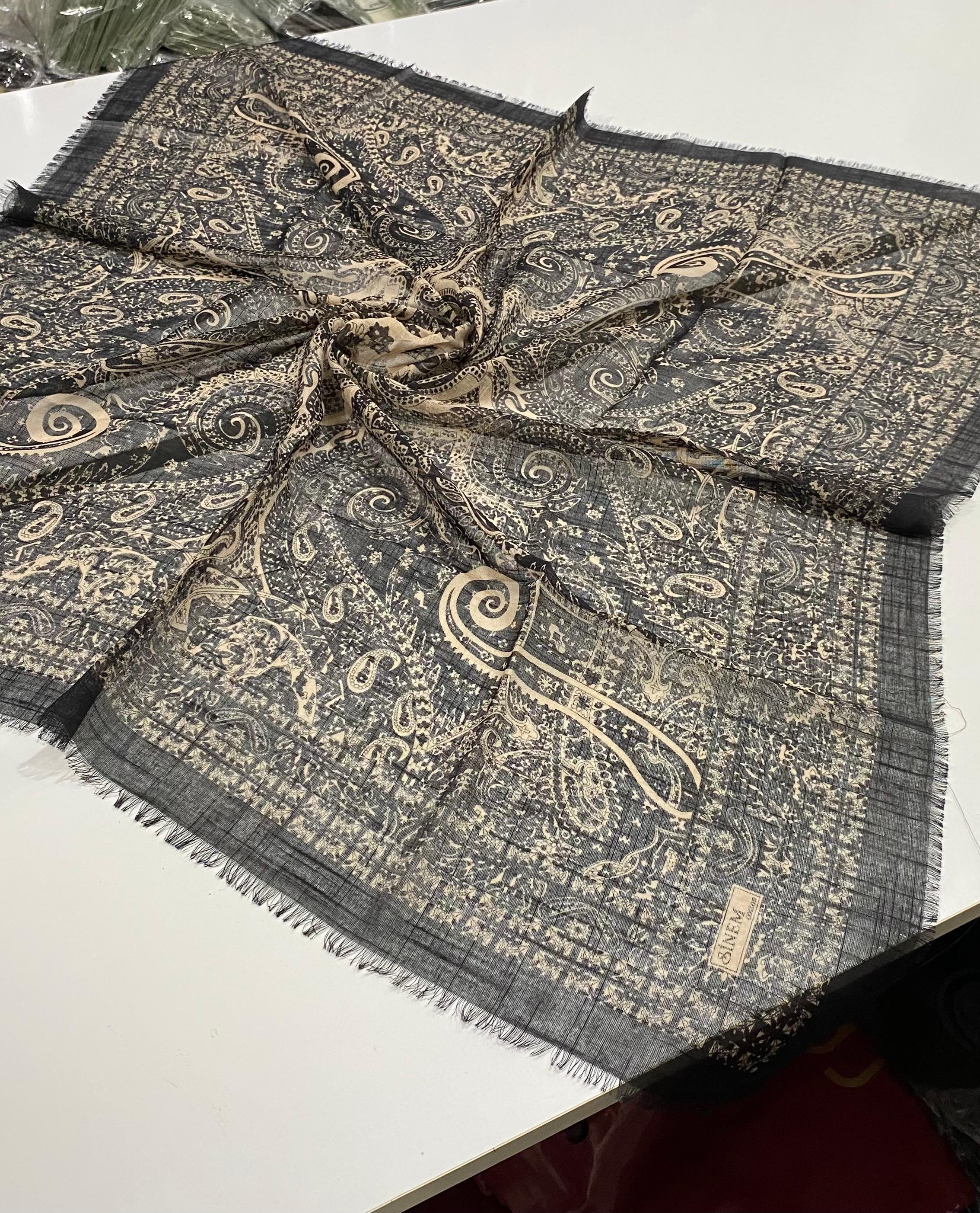 Sinem Karışık Mix 12'li Koton Eşarp