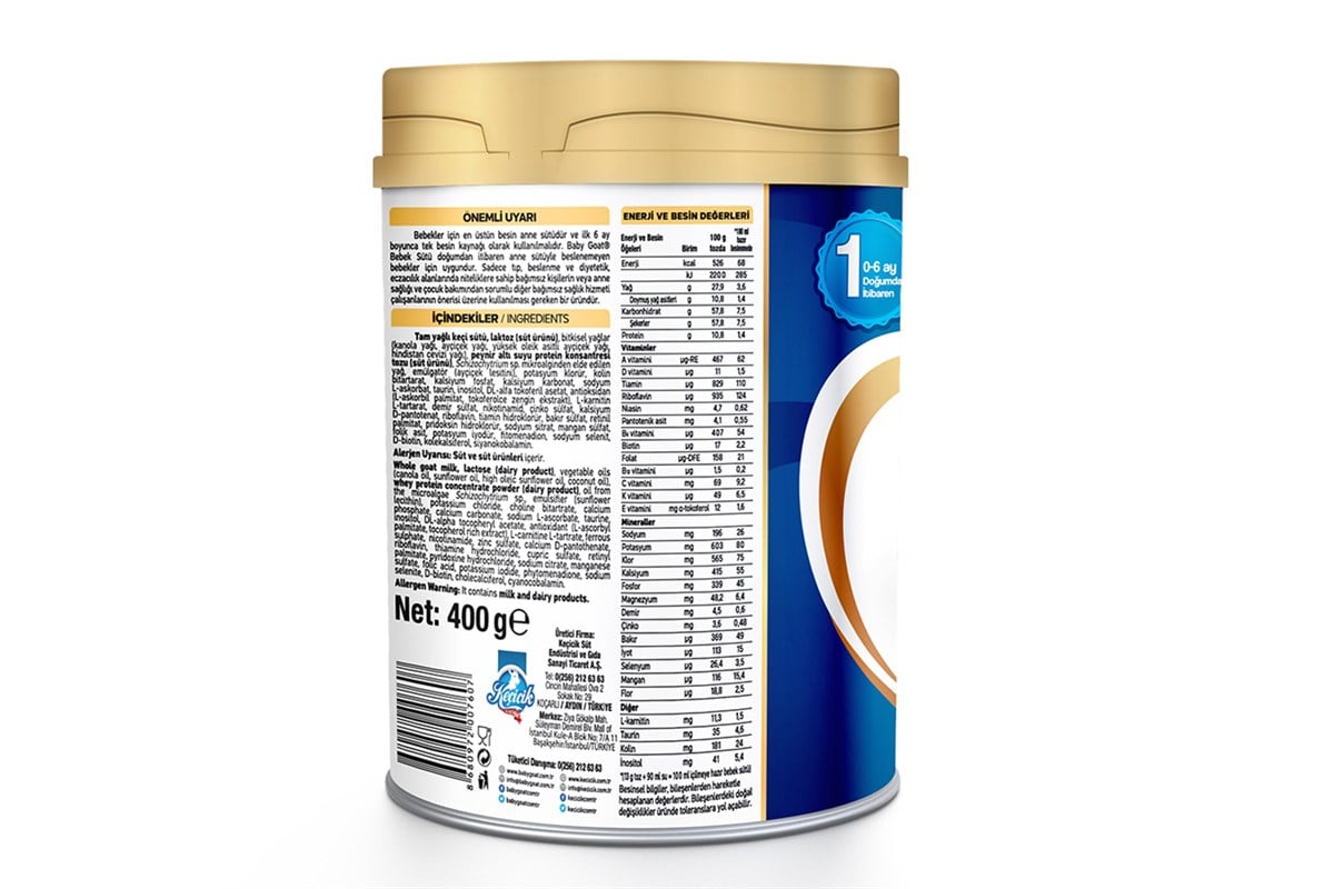 Baby Goat® 1 Numara Bebek Sütü