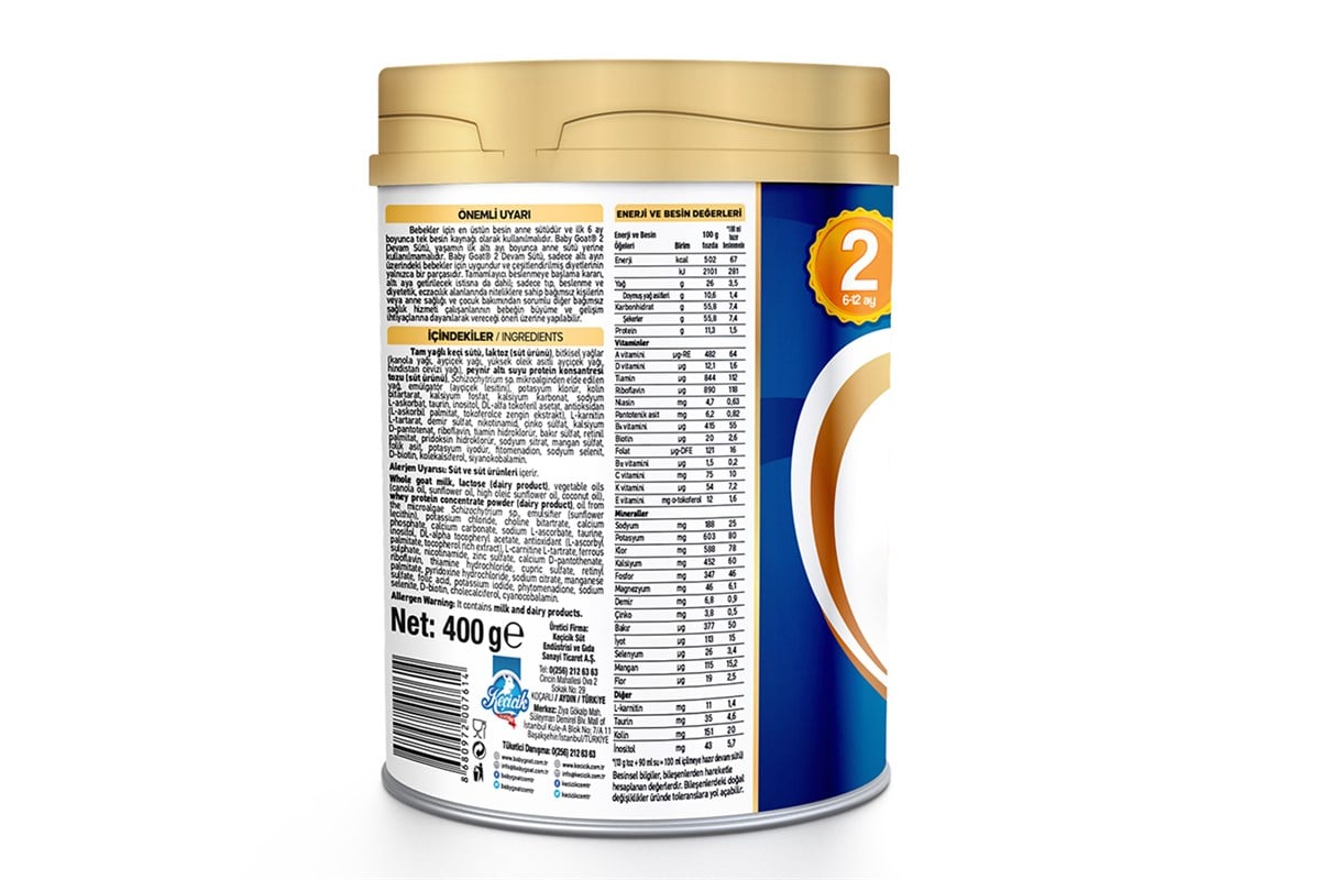 Baby Goat® 2 Numara Devam Sütü