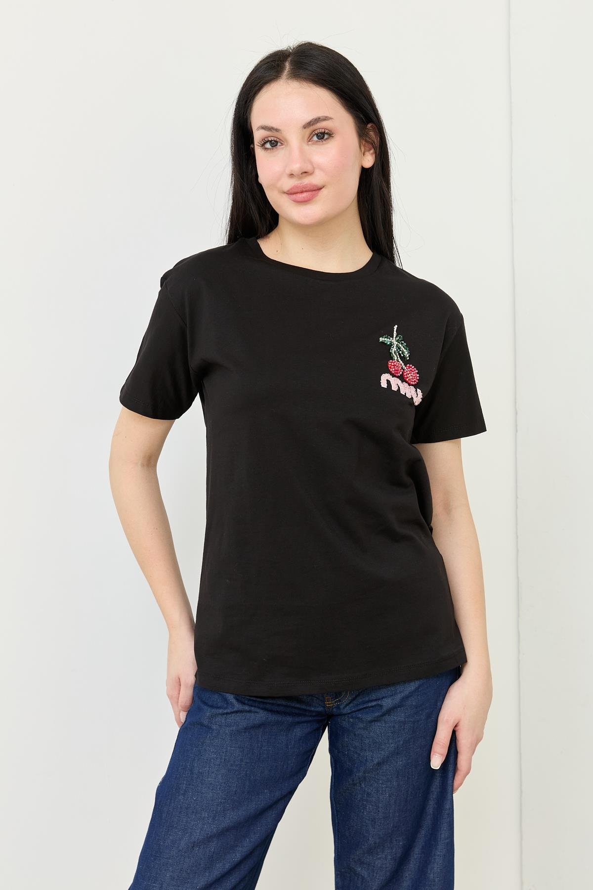 0014 KIRAZLI TSHIRT
