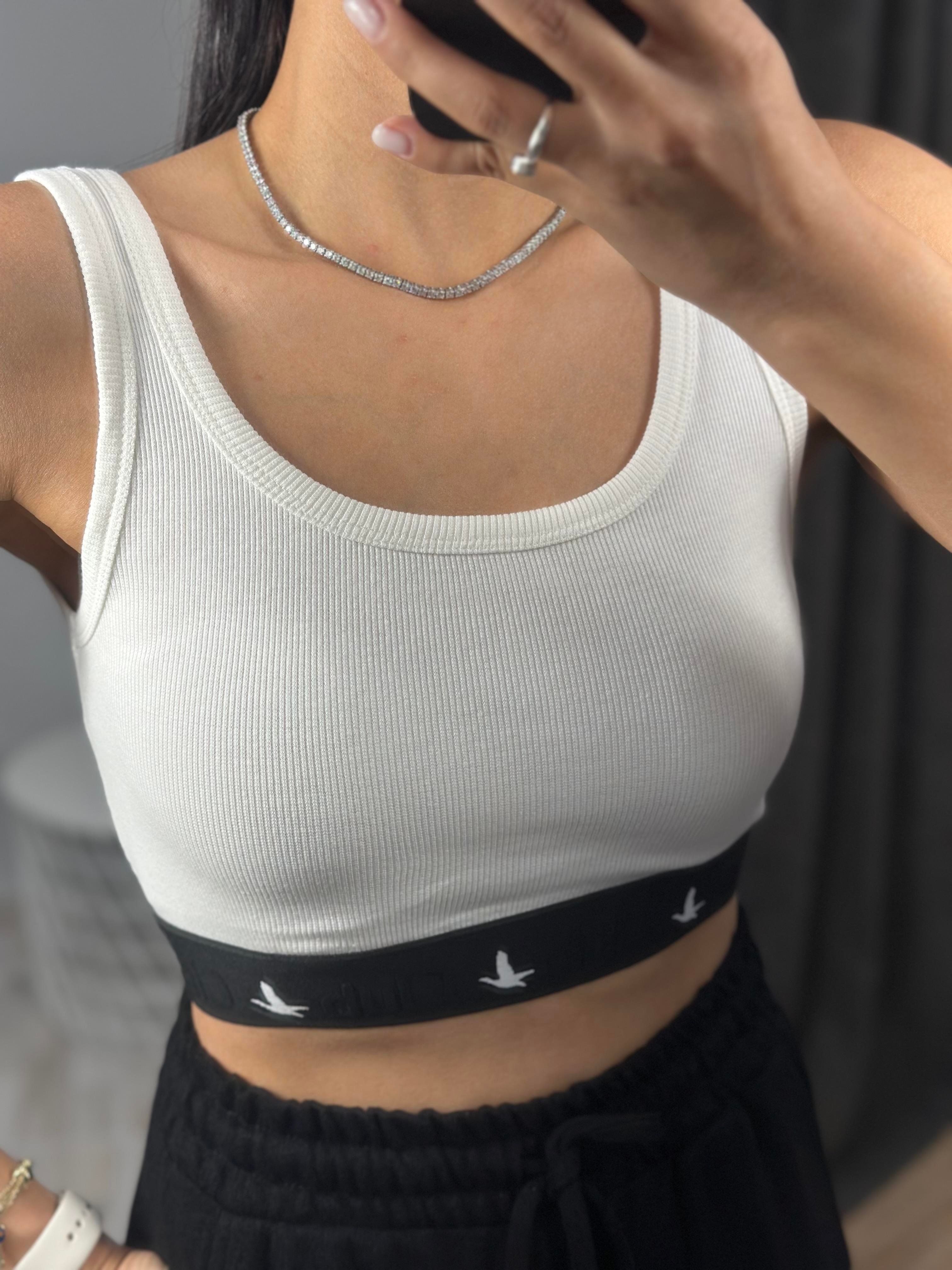 0104 BEL LASTIKLI CROP