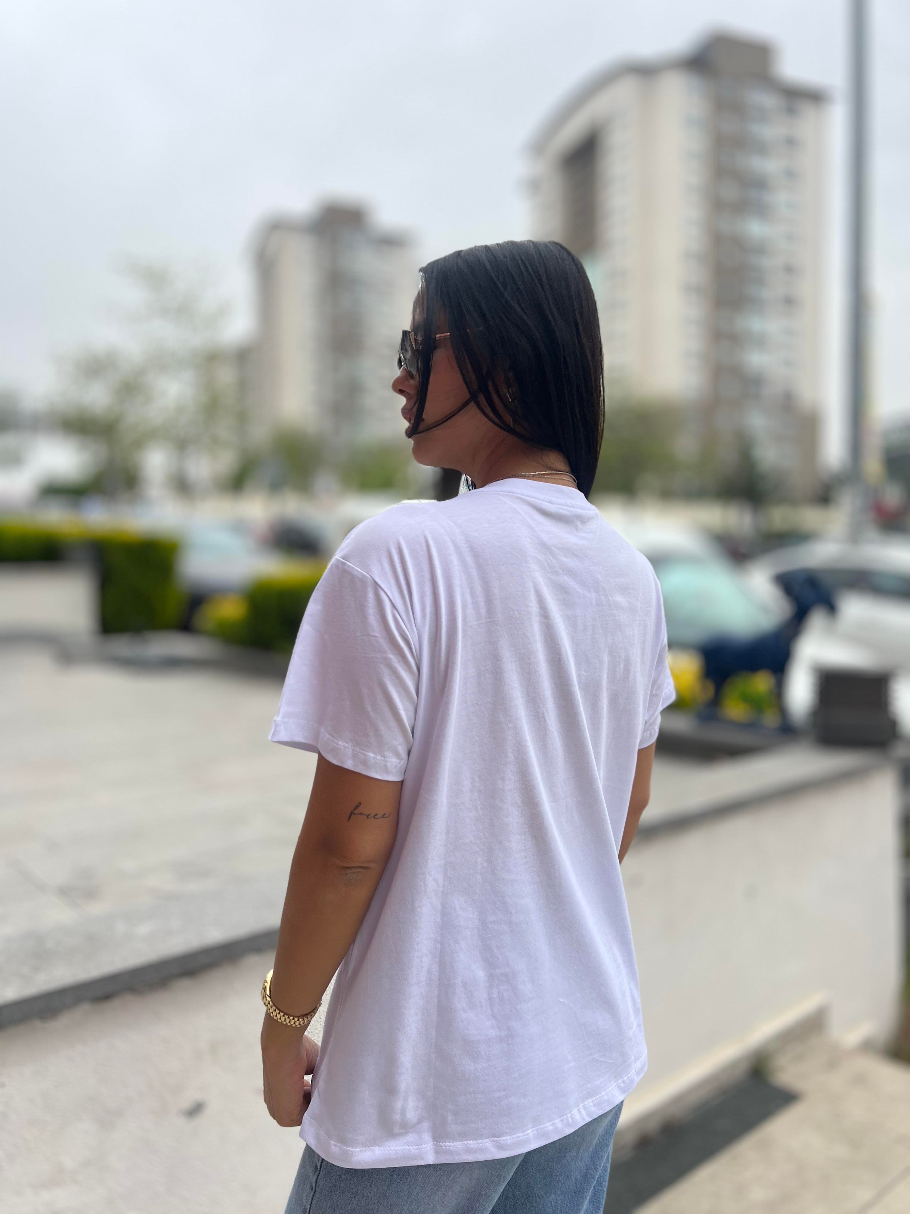 019 LEOPAR VE KOT DETAYLI TSHIRT