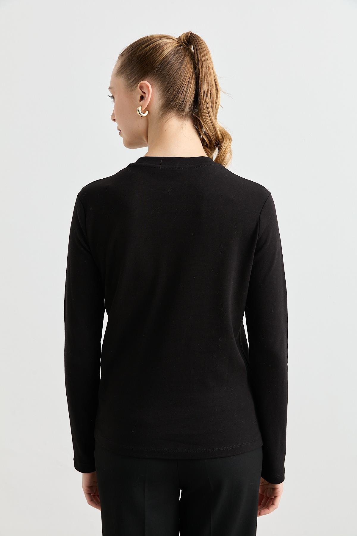 0193 UZUN KOL BASIC TSHIRT