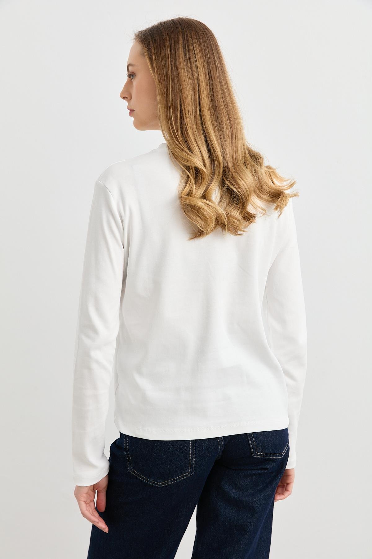 0193 UZUN KOL BASIC TSHIRT
