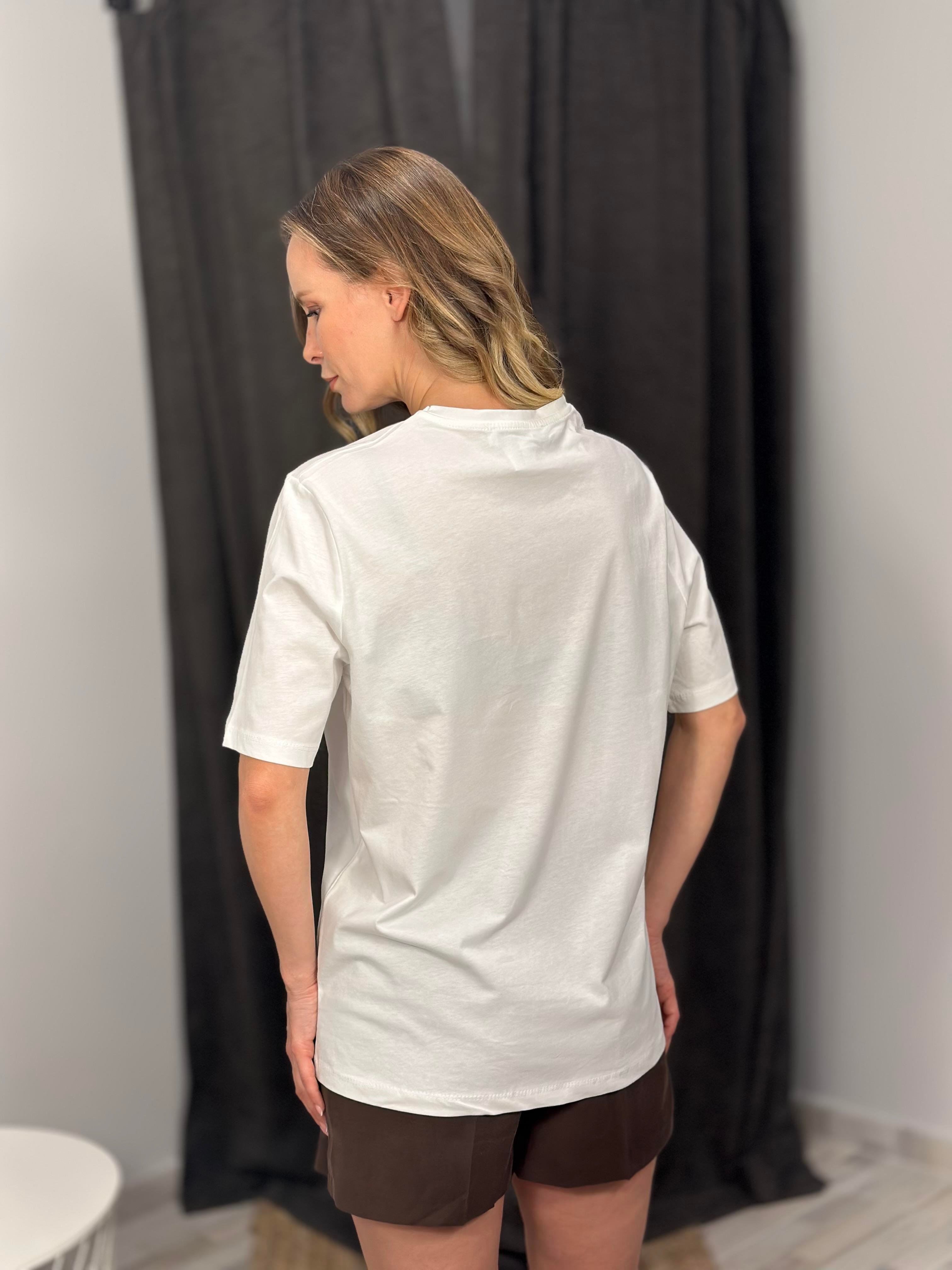 024687 PAPATYA ISLEMELI TSHIRT