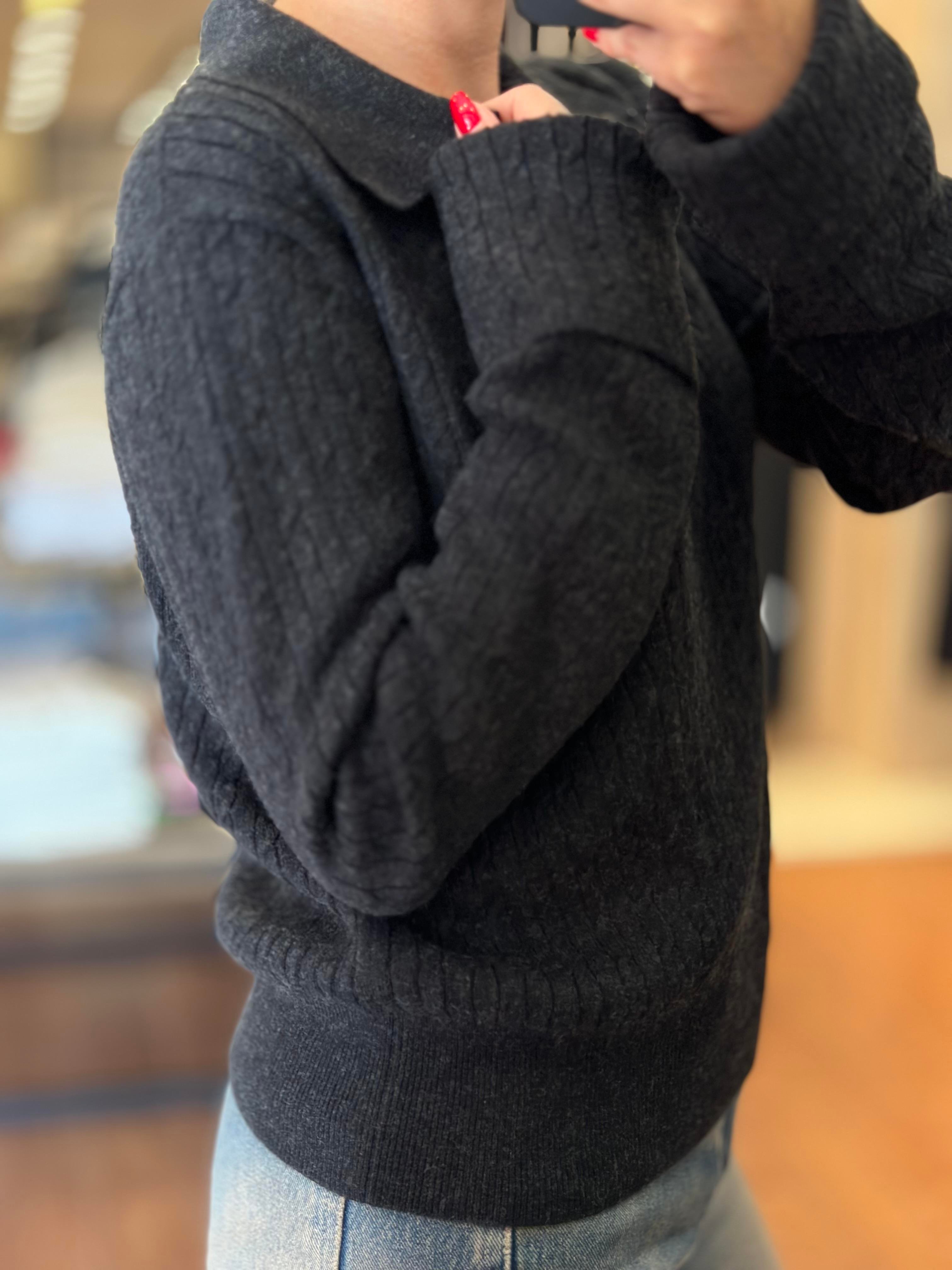 10638 POLO YAKA SAC ORGU TRIKO KAZAK