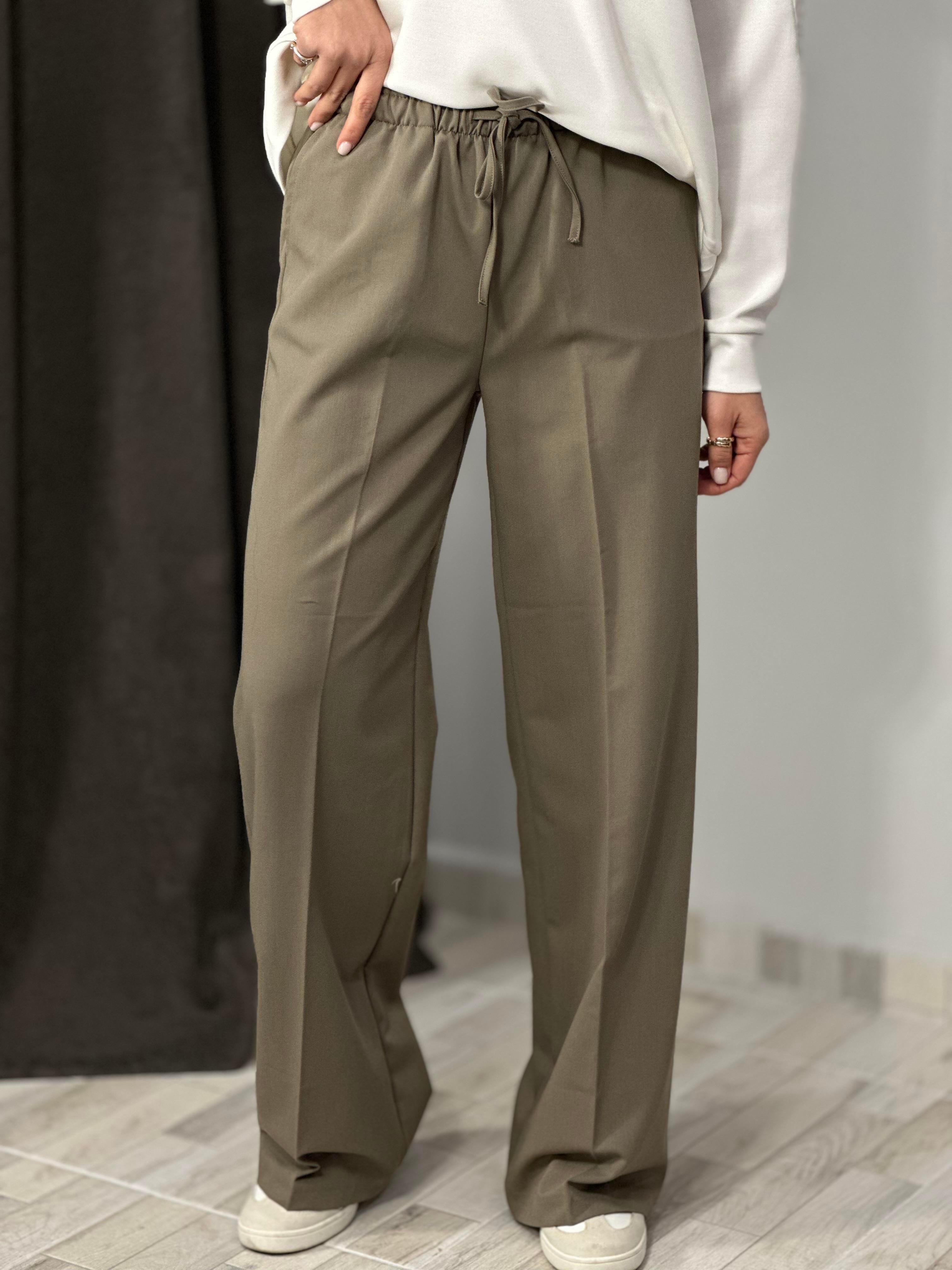 16054 BEL LASTIKLI PANTOLON