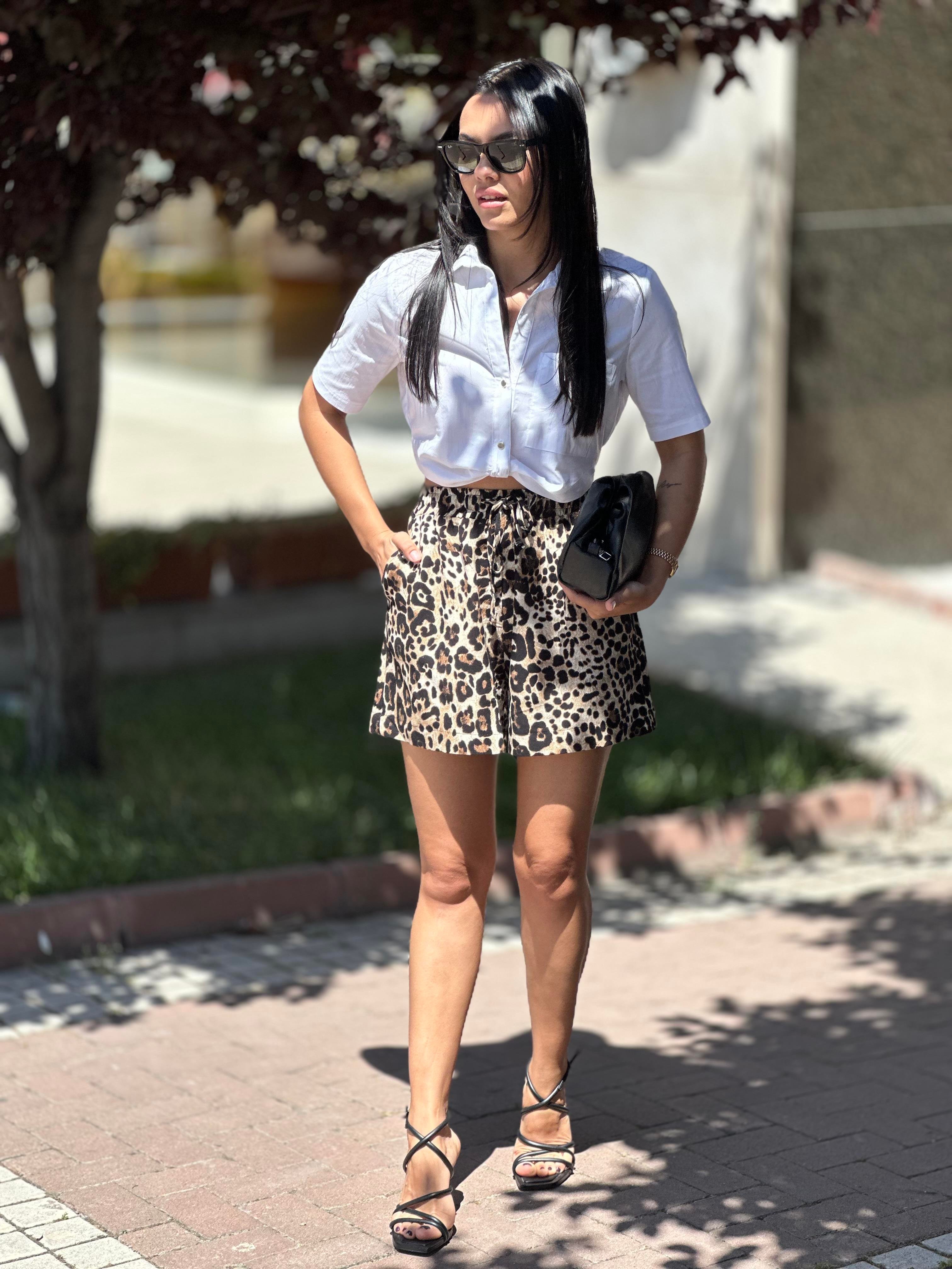 16378 LEOPAR DESEN SORT