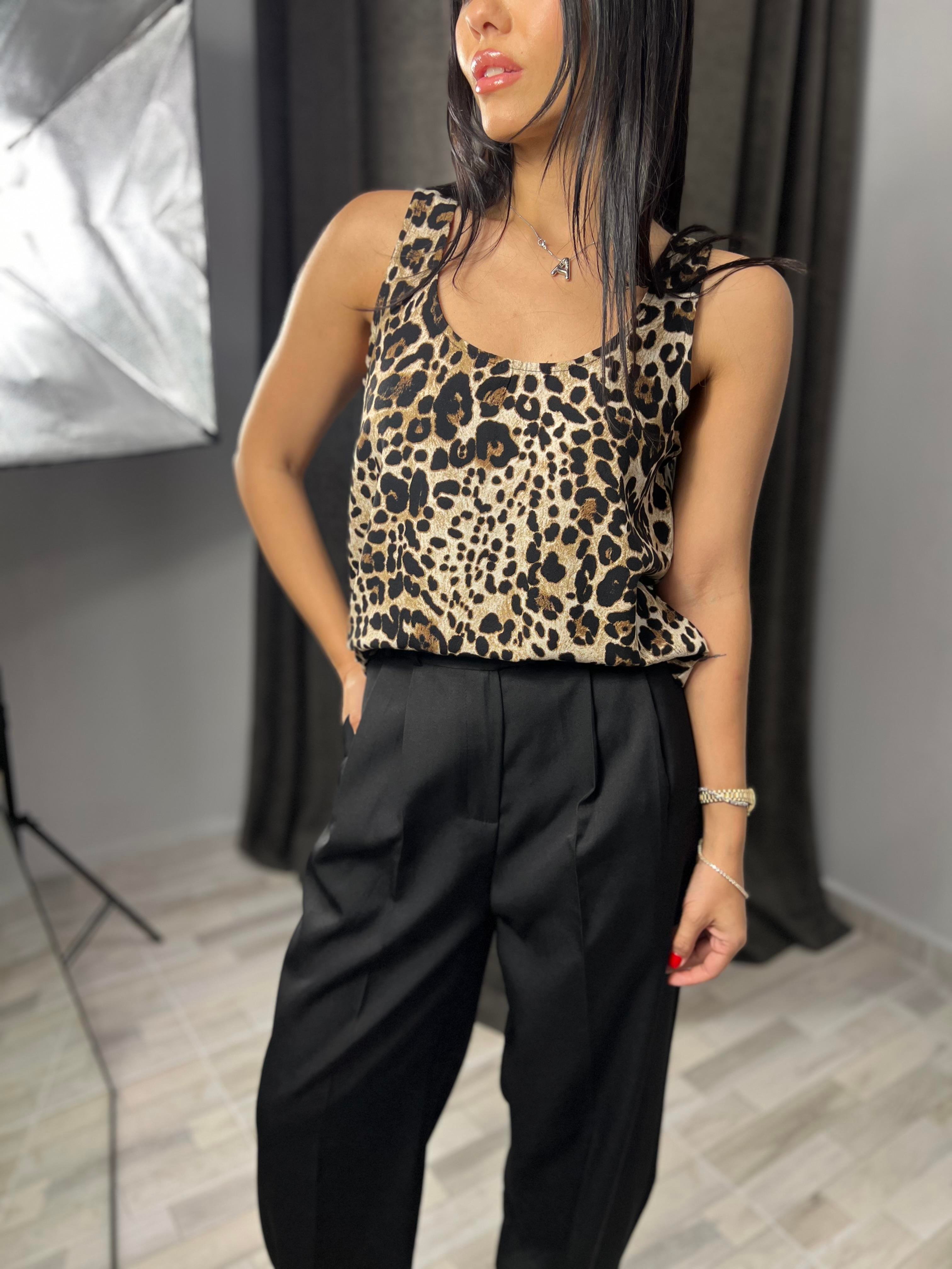 16406 LEOPAR DESEN V YAKA  ATLET