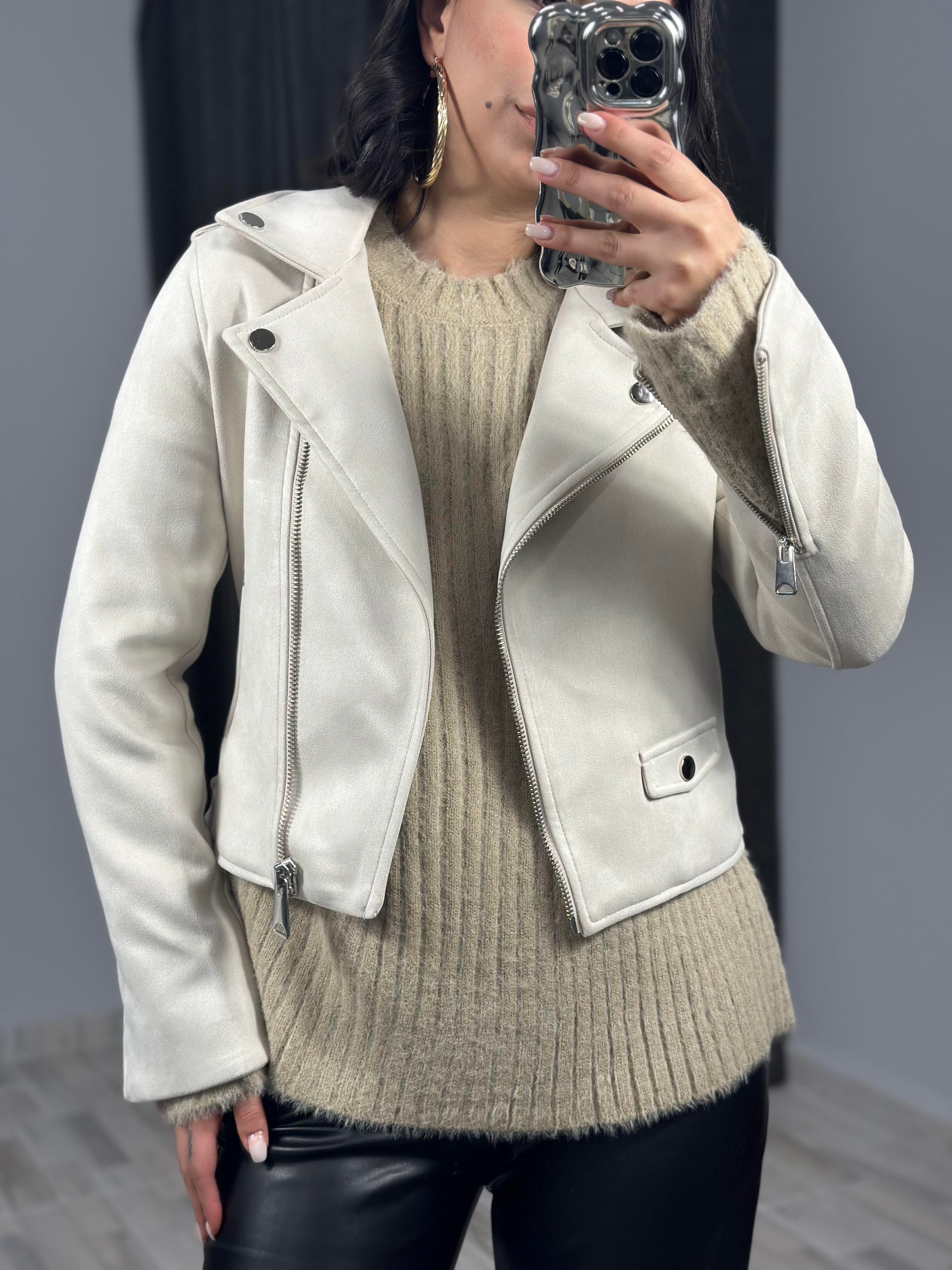 16574 FERMUARLI NUBUK CEKET