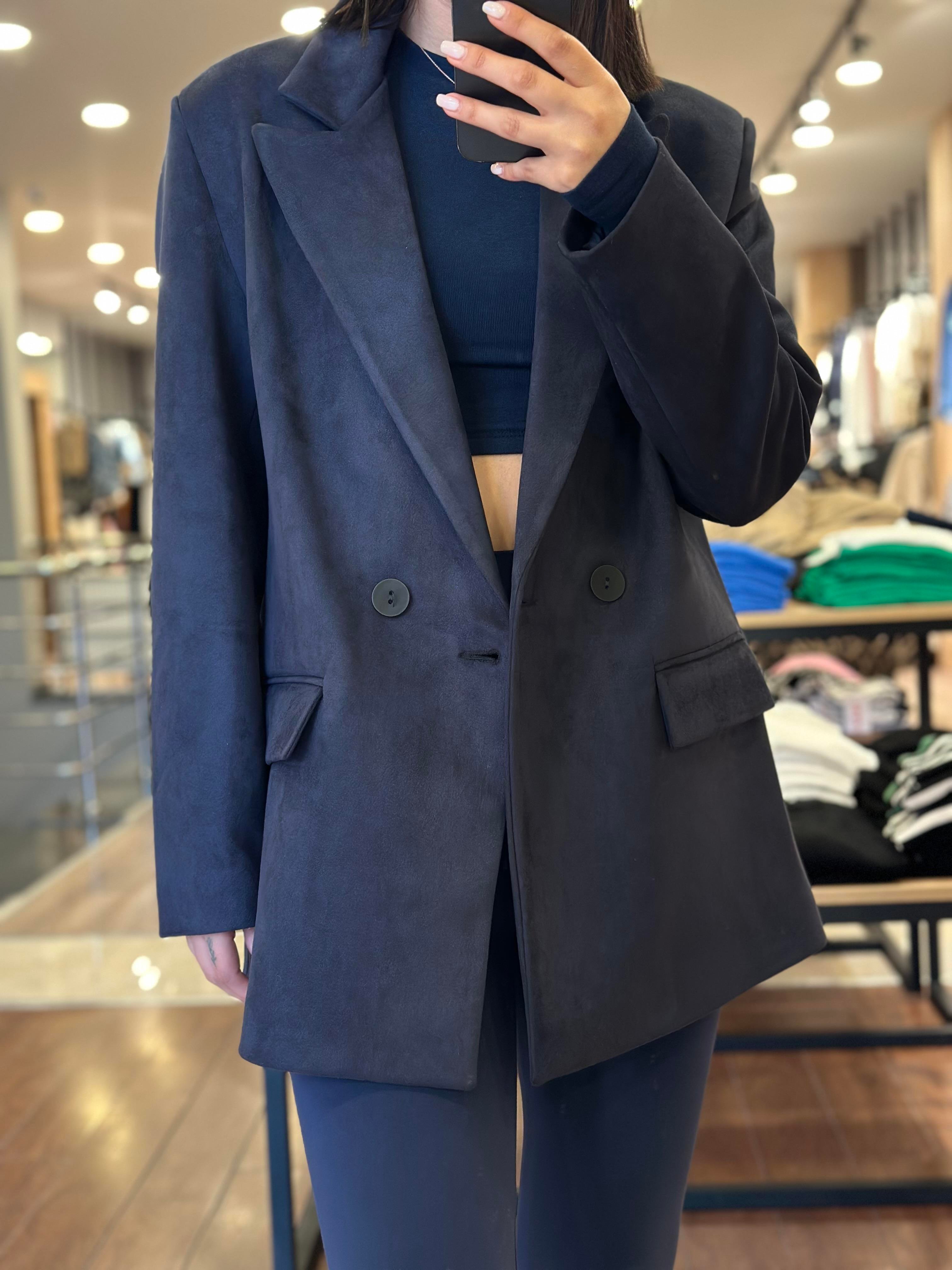 2064 BLAZER SUET CEKET