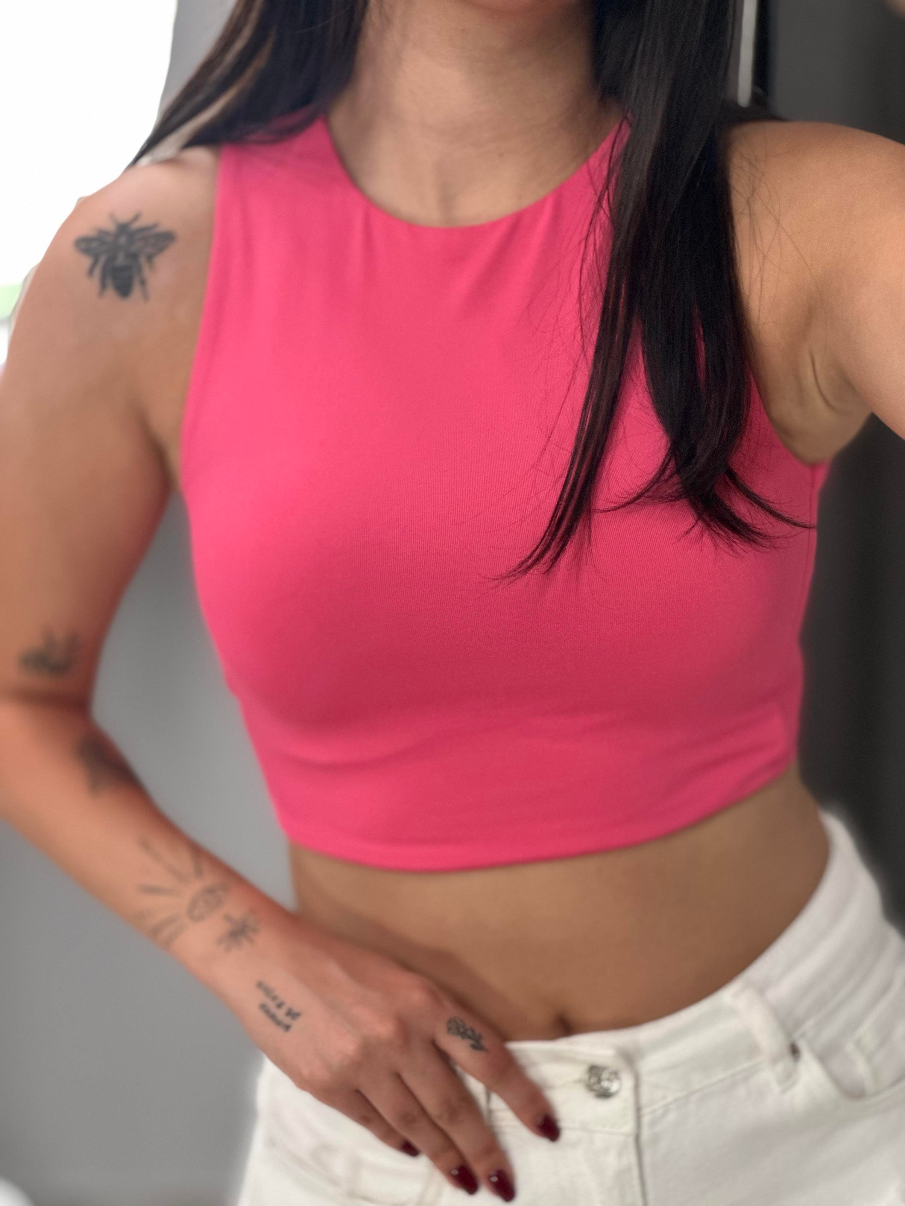 20902 POLIAMID CROP TOP