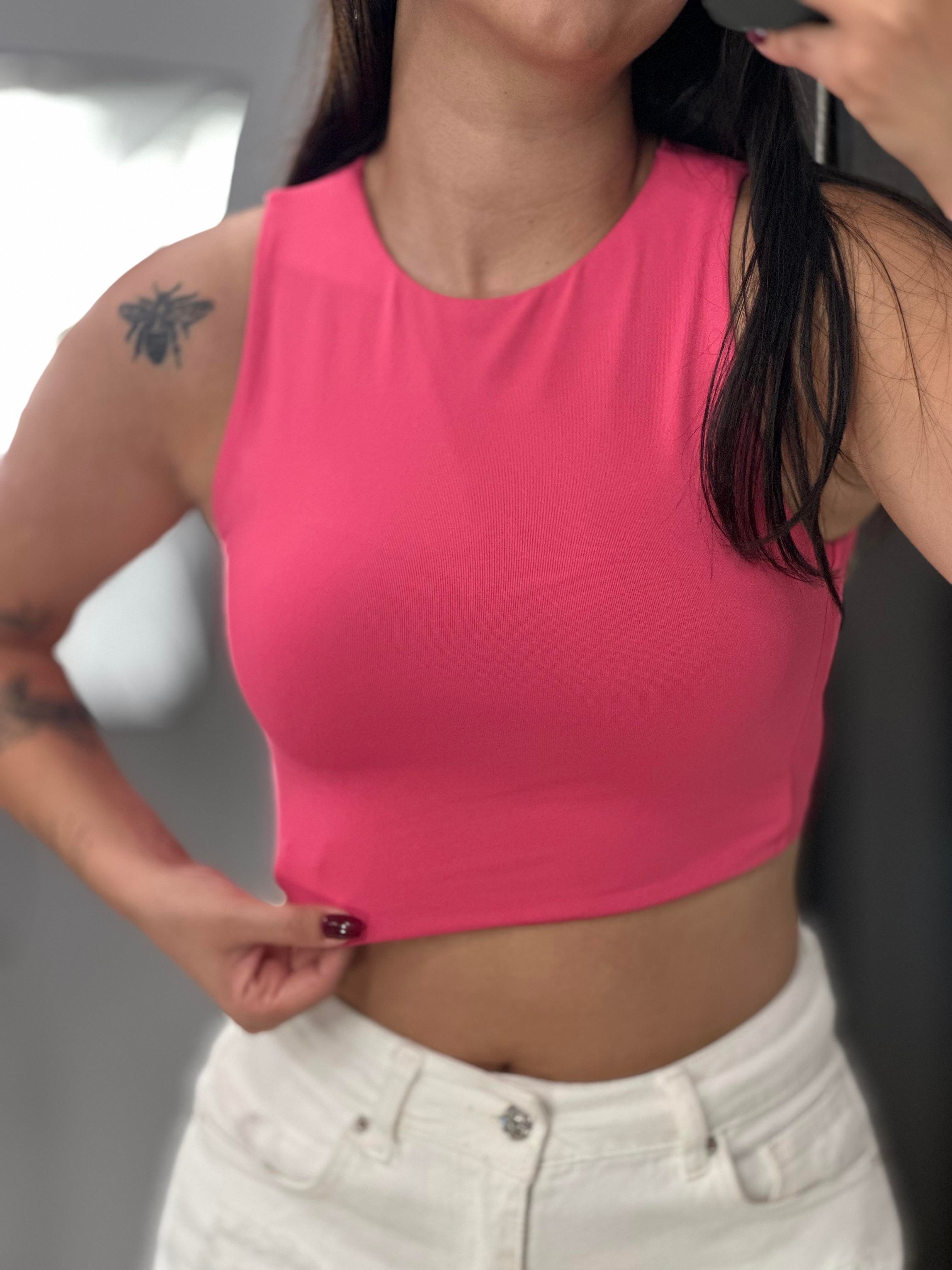 20902 POLIAMID CROP TOP