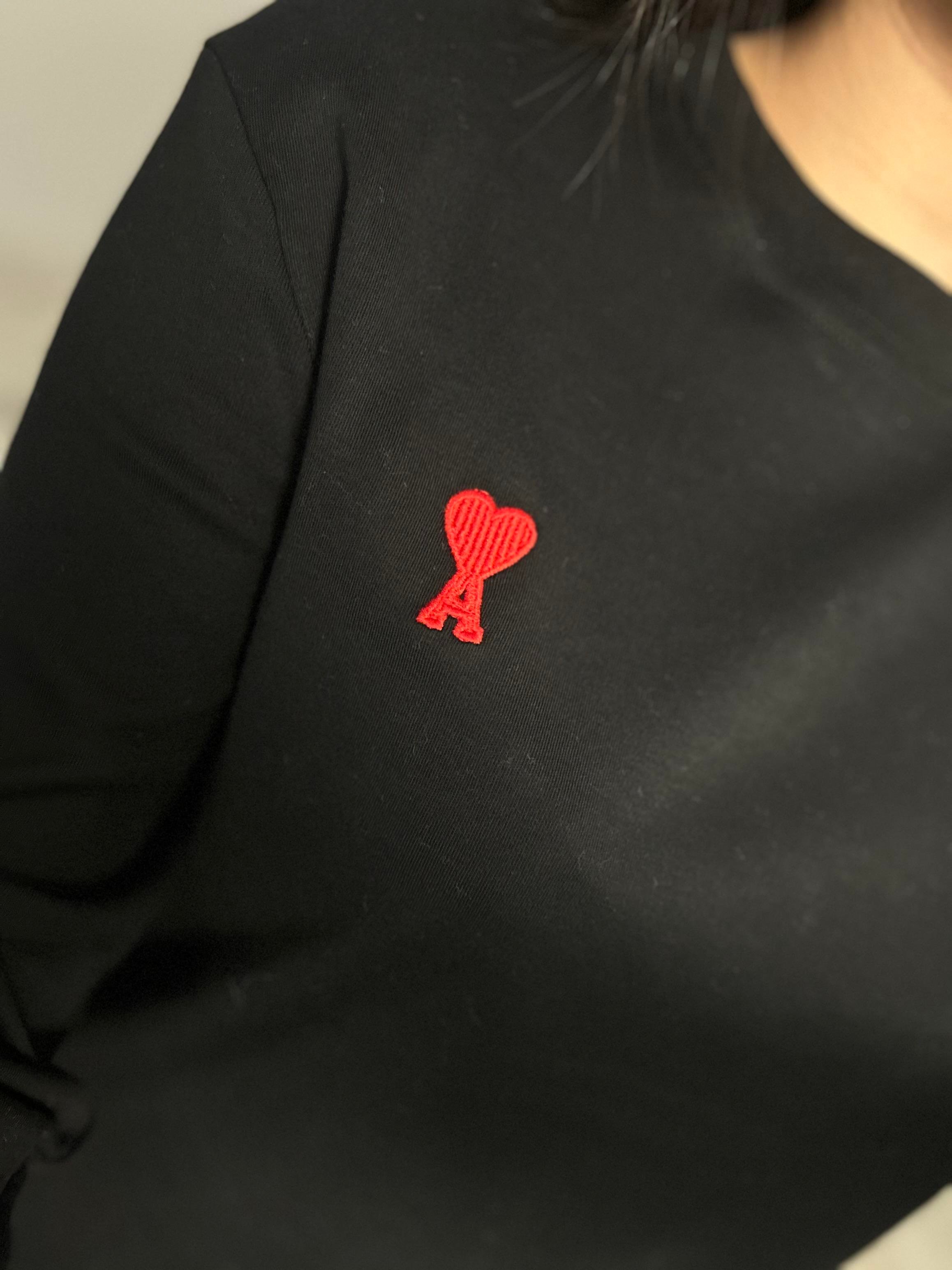 2103 UZUN KOL KALP NAKISLI TSHIRT