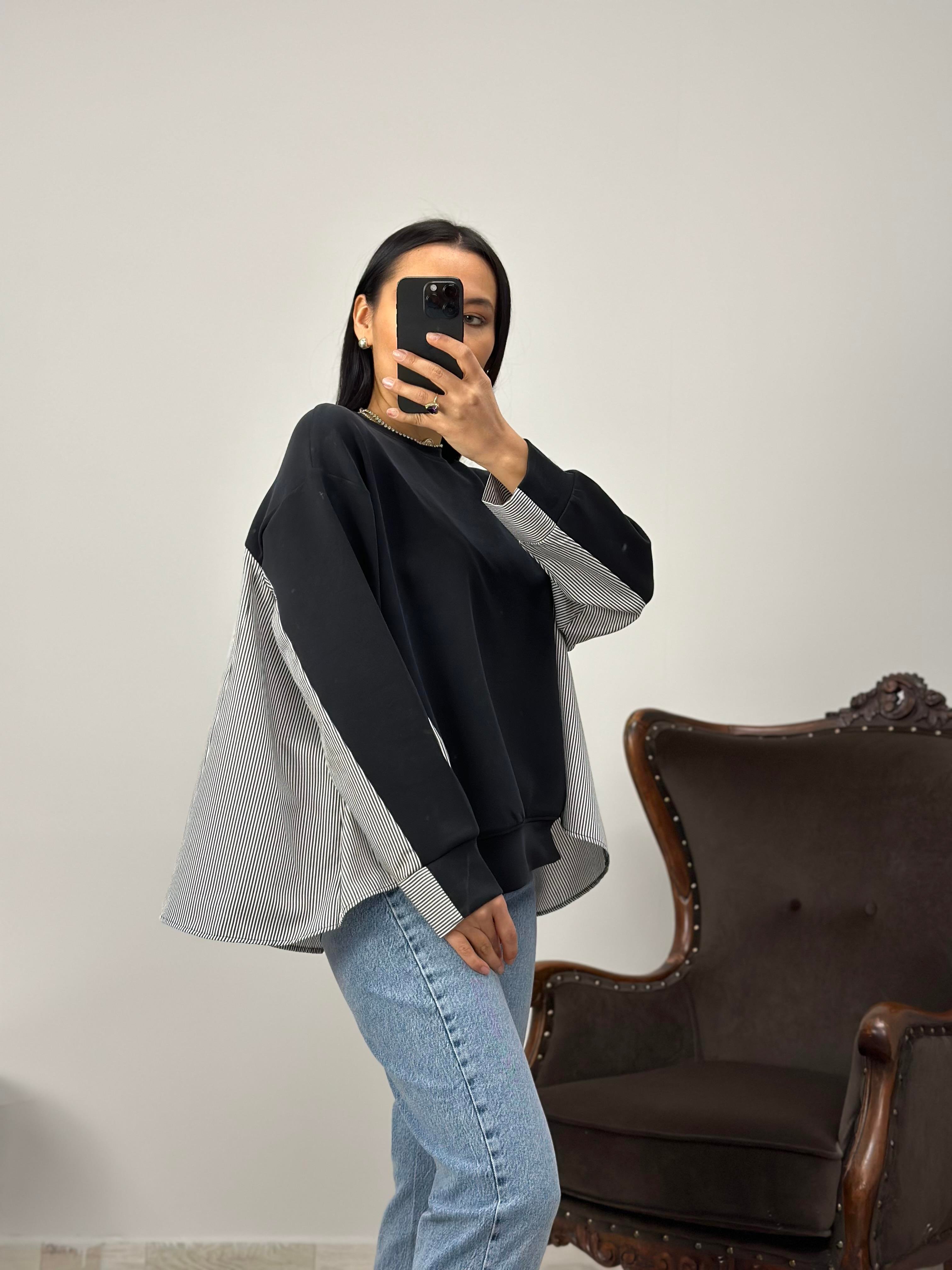 233088 POPLIN GARNILI MODAL SWEAT