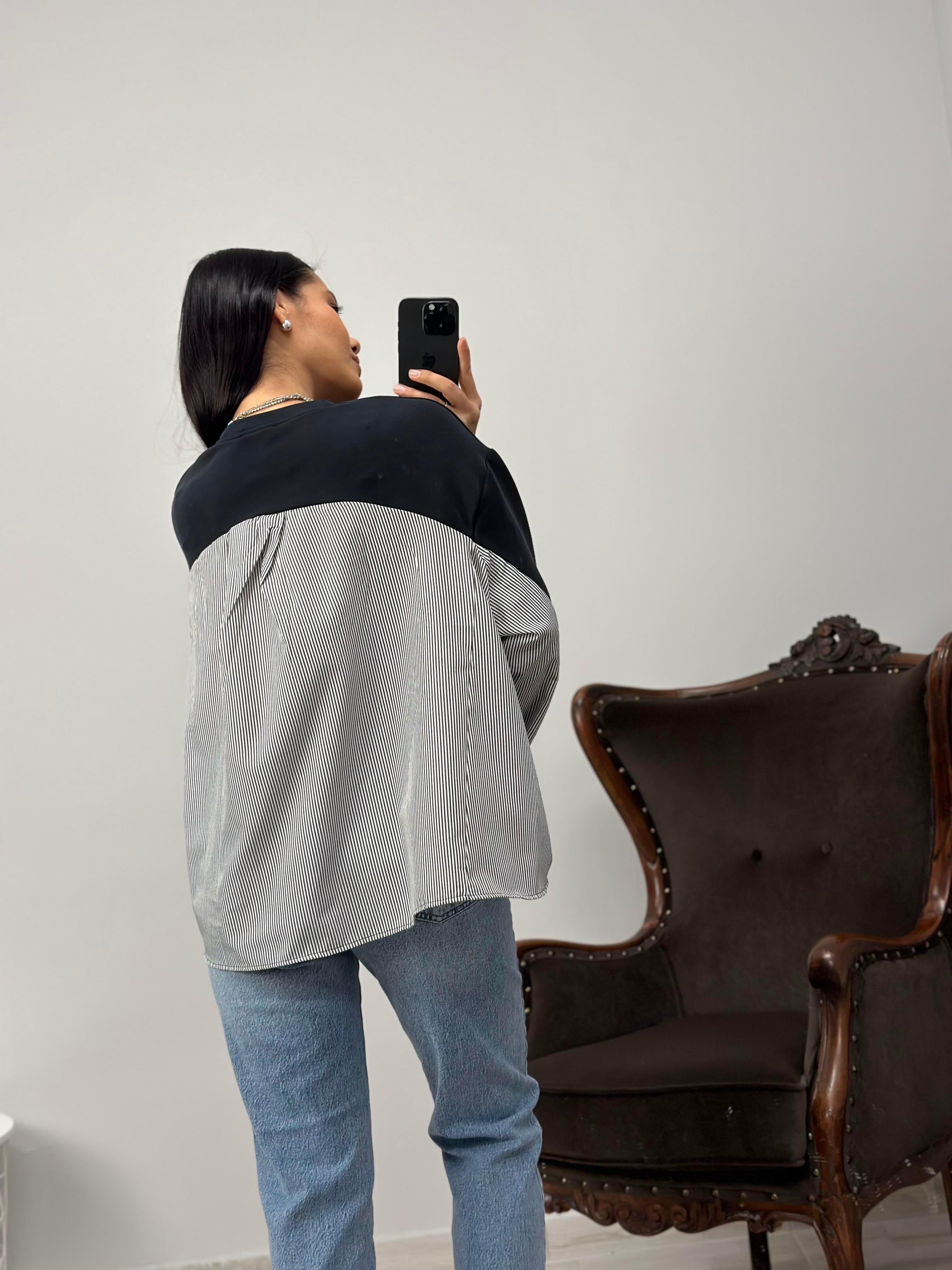 233088 POPLIN GARNILI MODAL SWEAT